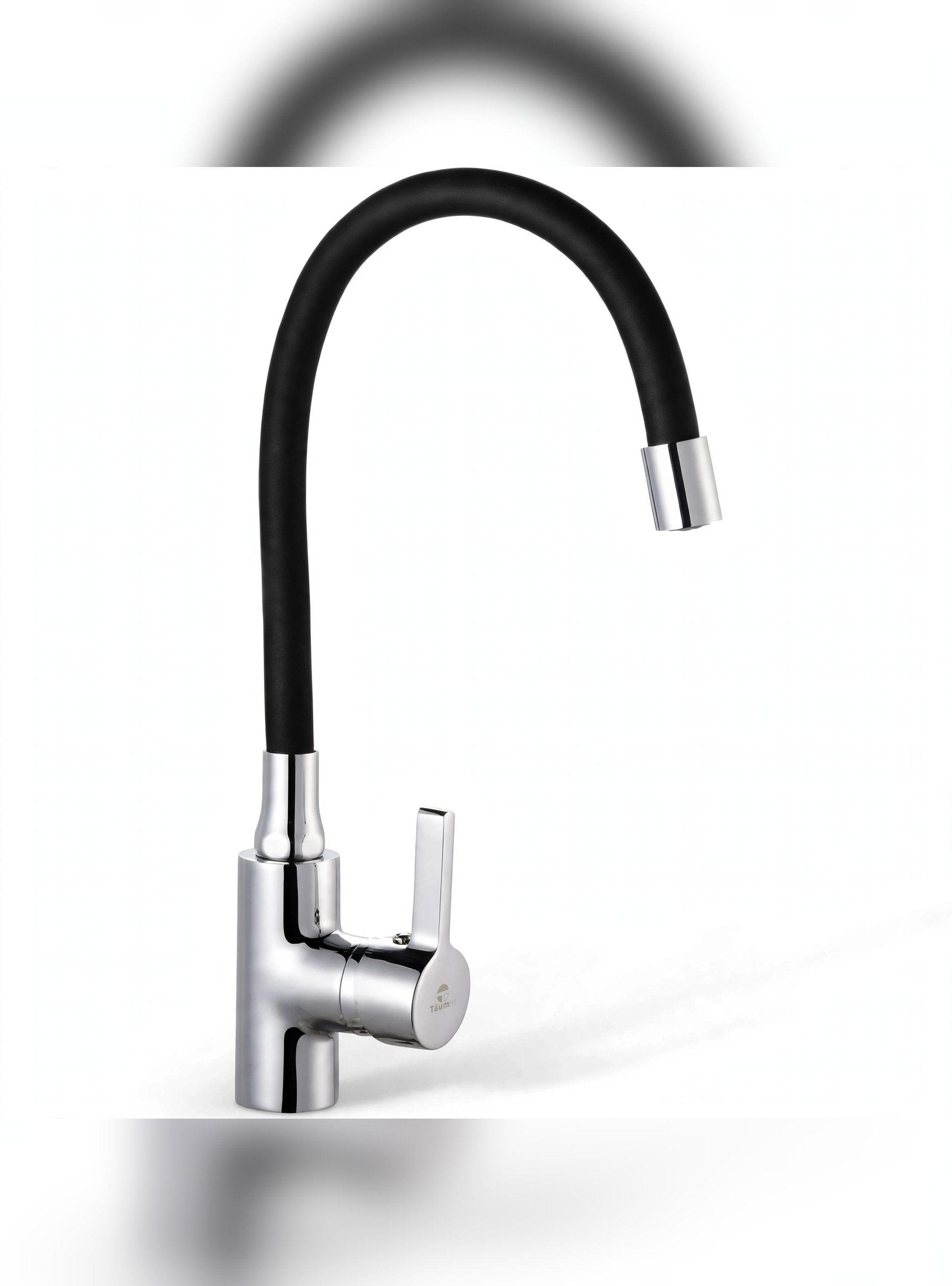 Monomando Llave Grifo Cuello Flexible Para Lavaplatos Taumm-5