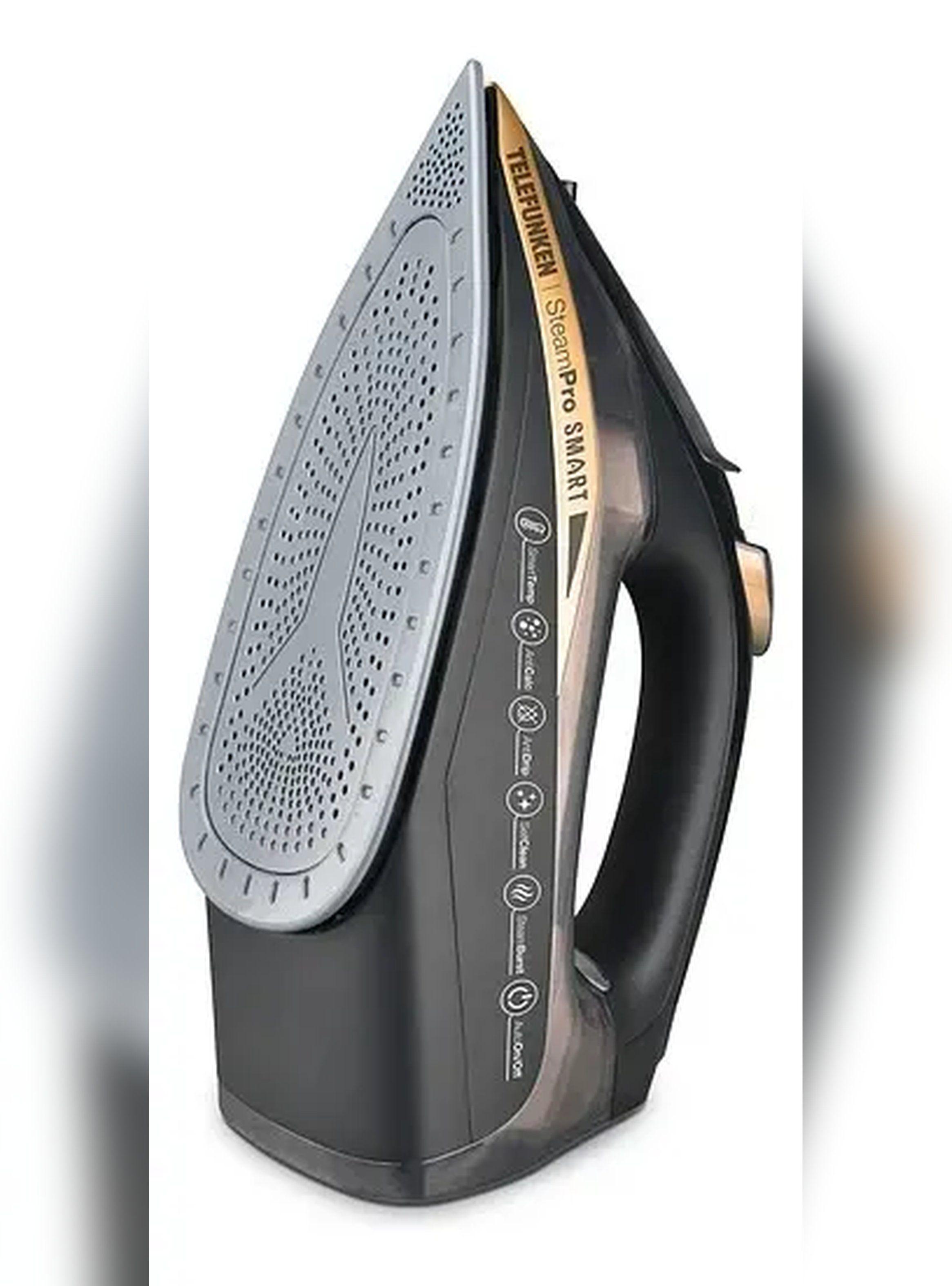 Plancha a Vapor 2200W Base Cerámica Telefunken Steampro-3