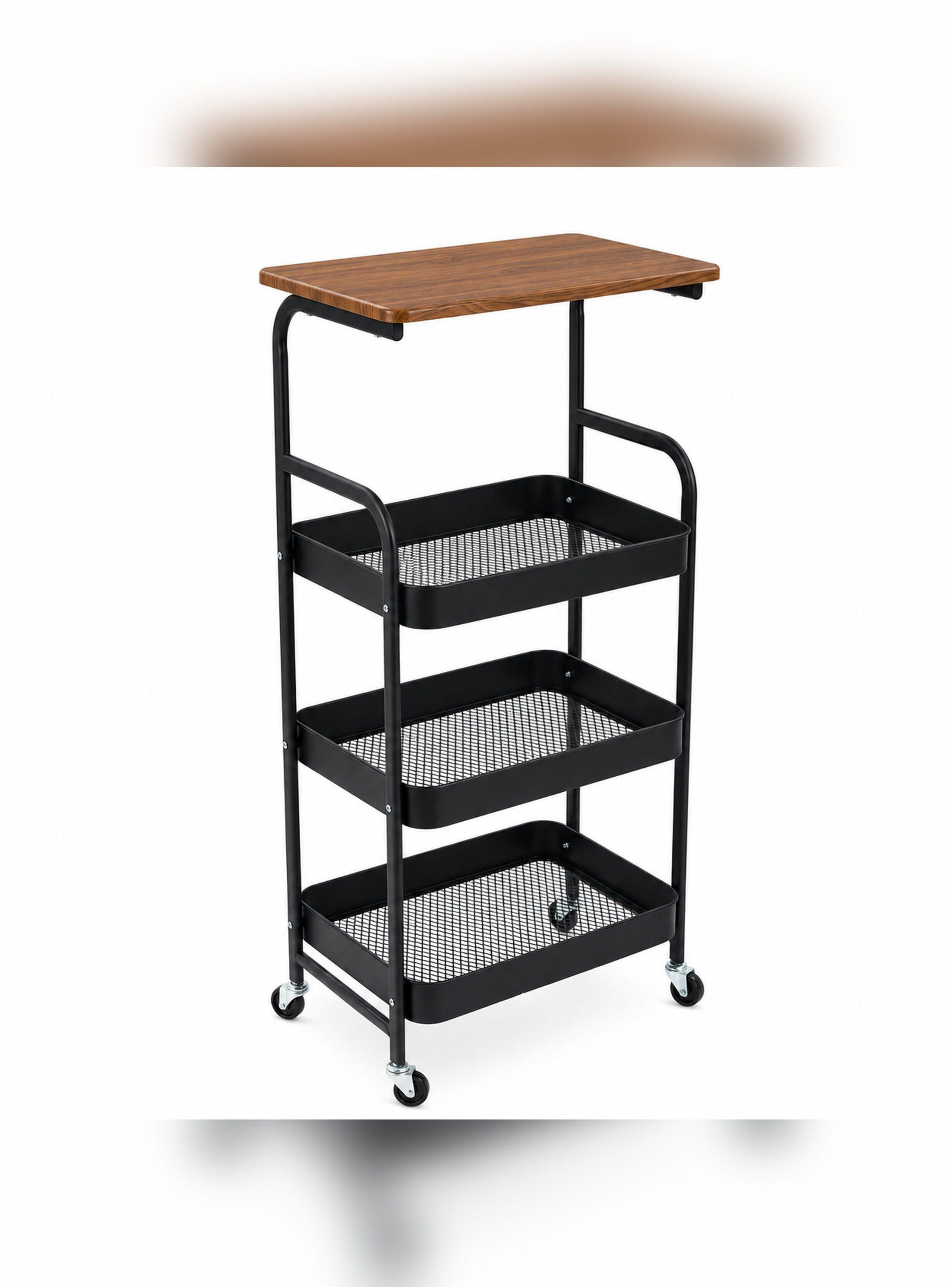 Organizador De Cocina Frutero Tipo Buffet Madera 4 Niveles-2