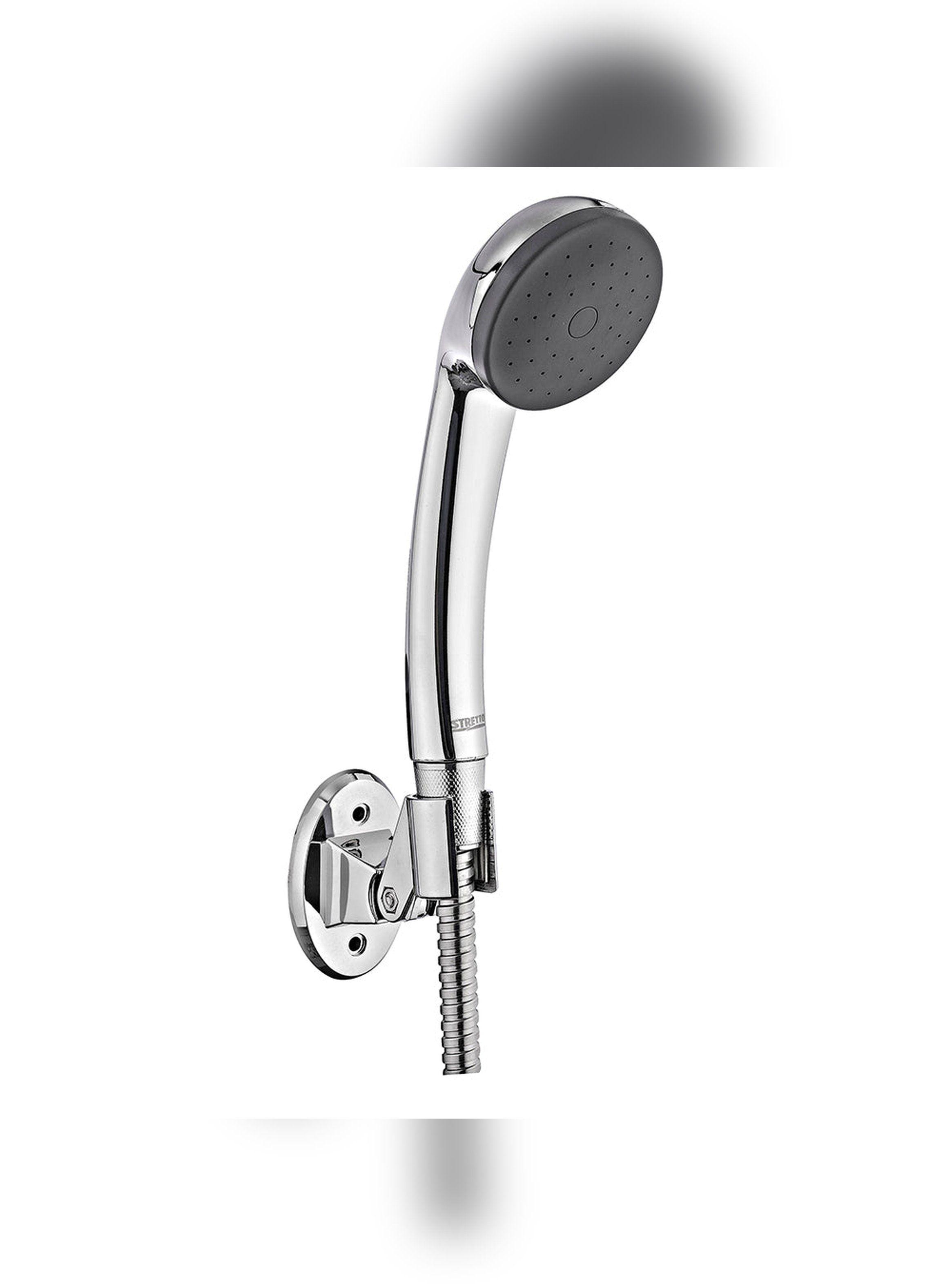 Juego de ducha 1 Funcion flexible 1,5 mt y soporte Stretto-1