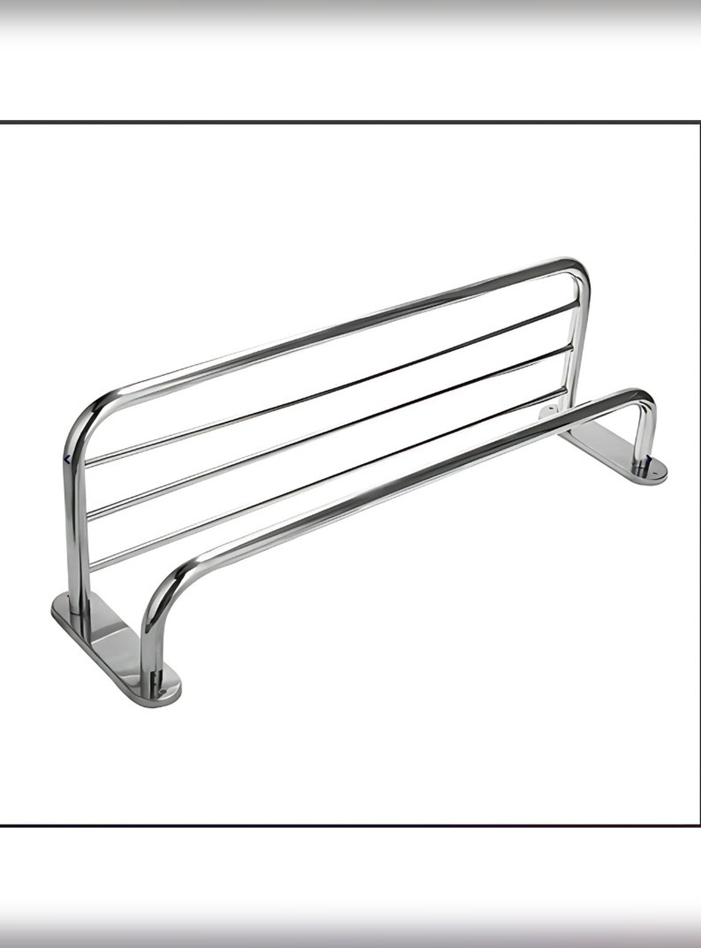 Toallero Repisa Acero Inoxidable Con 4 Barras Marca Taumm-1