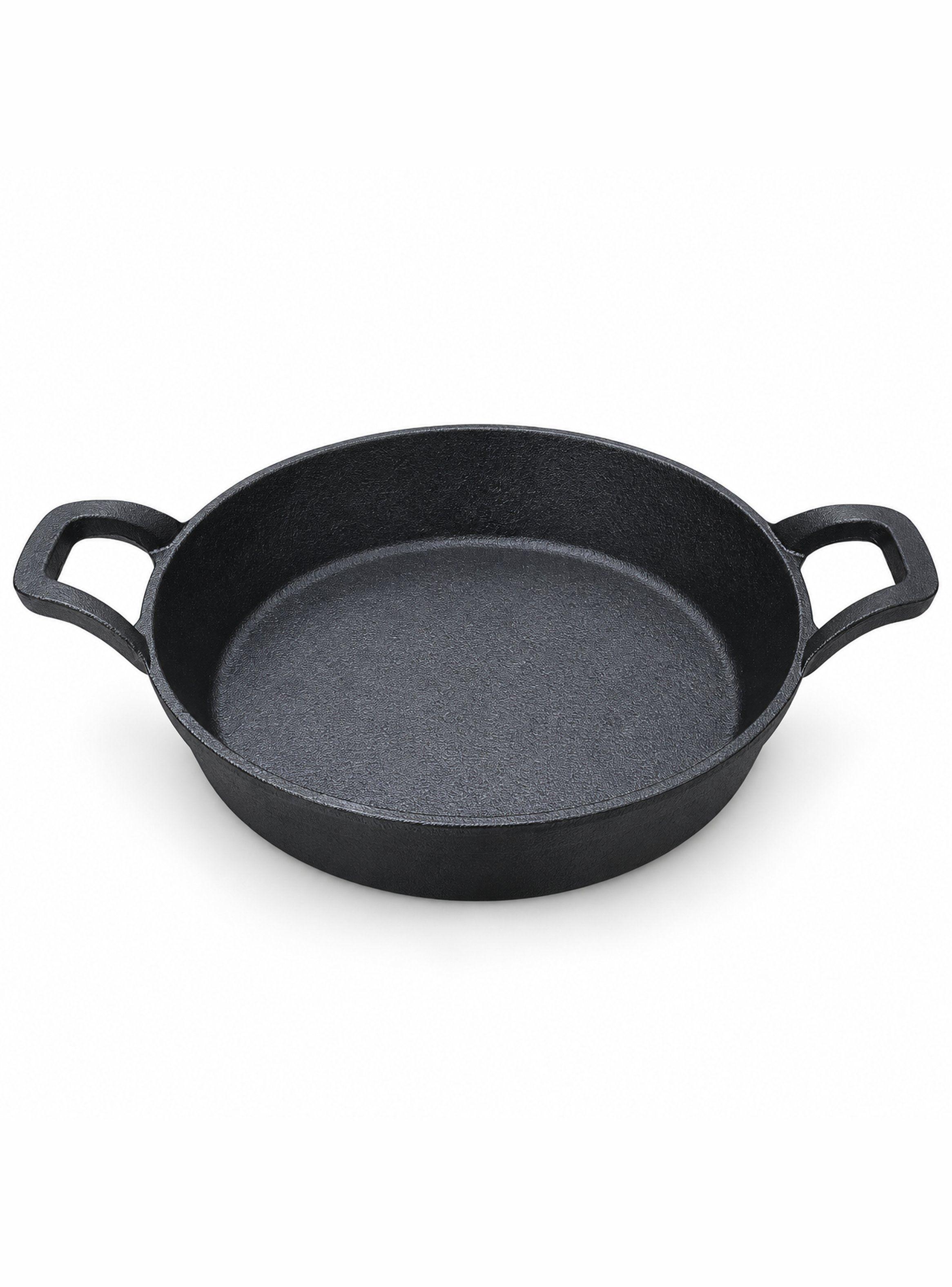 Paila de Fierro Fundido Bolton 18 cm con Dos Asas Negra-0