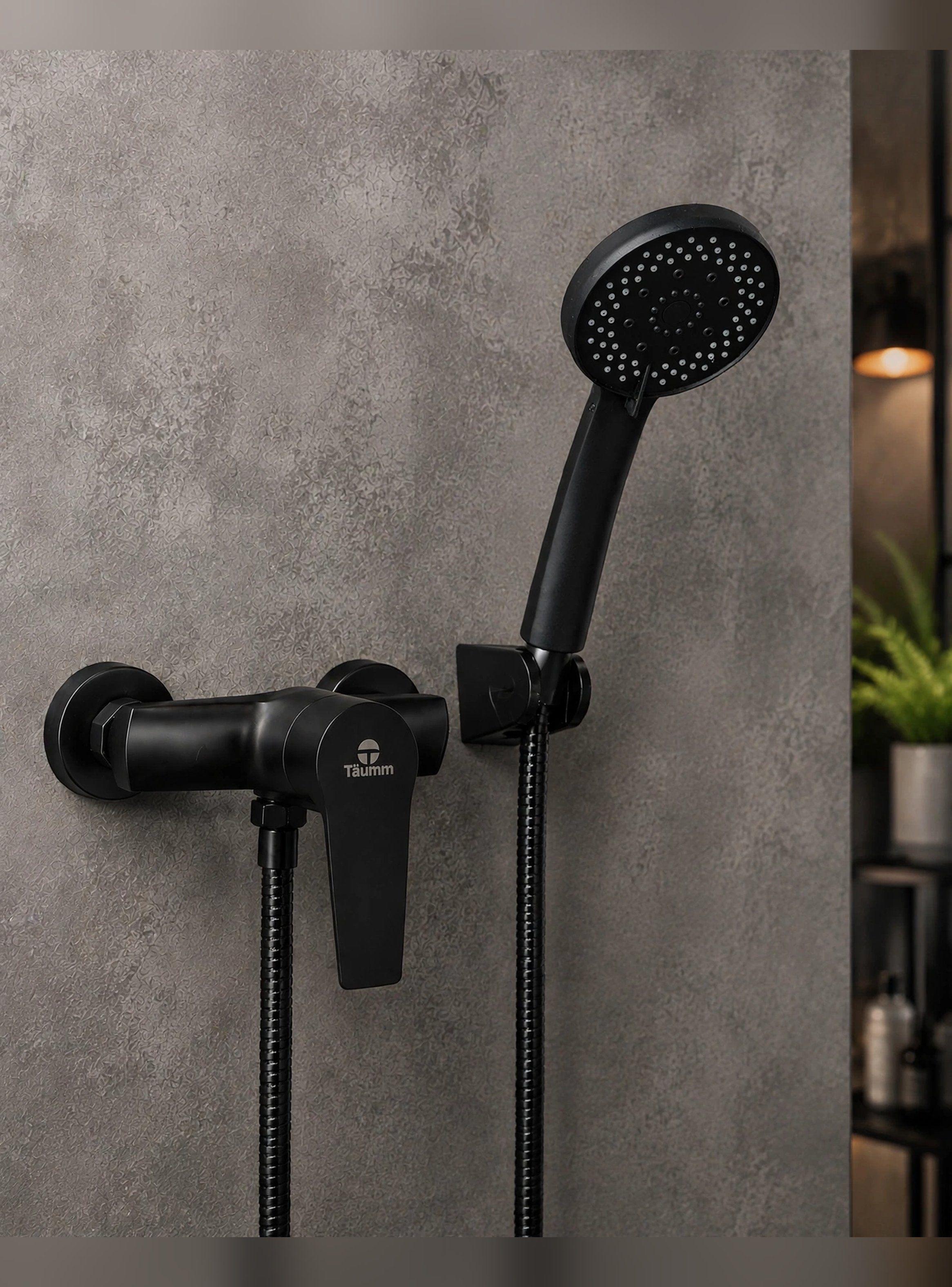 Monomando Llave Grifo Para Ducha Modelo Notte Marca Taumm-0
