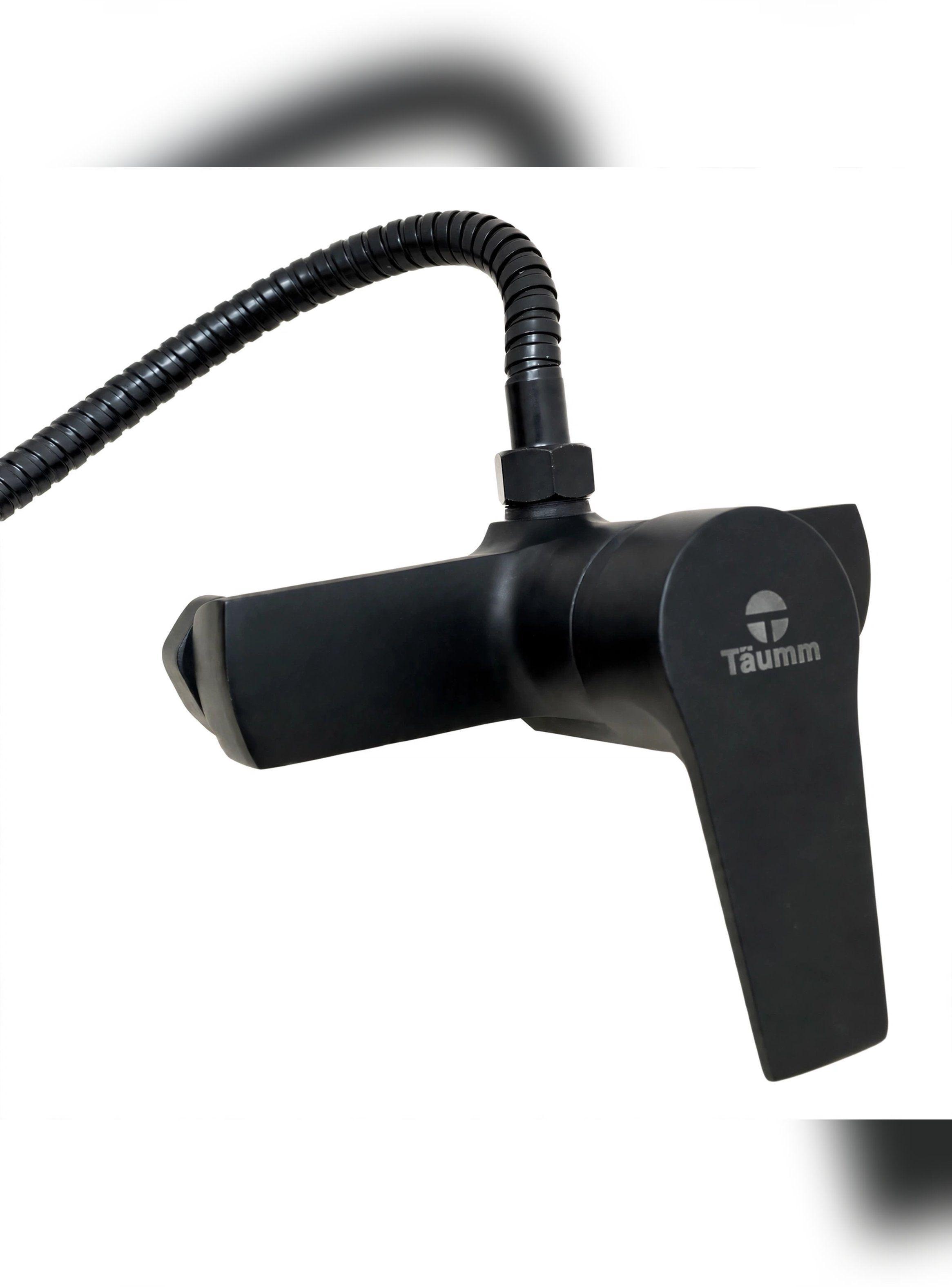 Monomando Llave Grifo Para Ducha Modelo Notte Marca Taumm-3