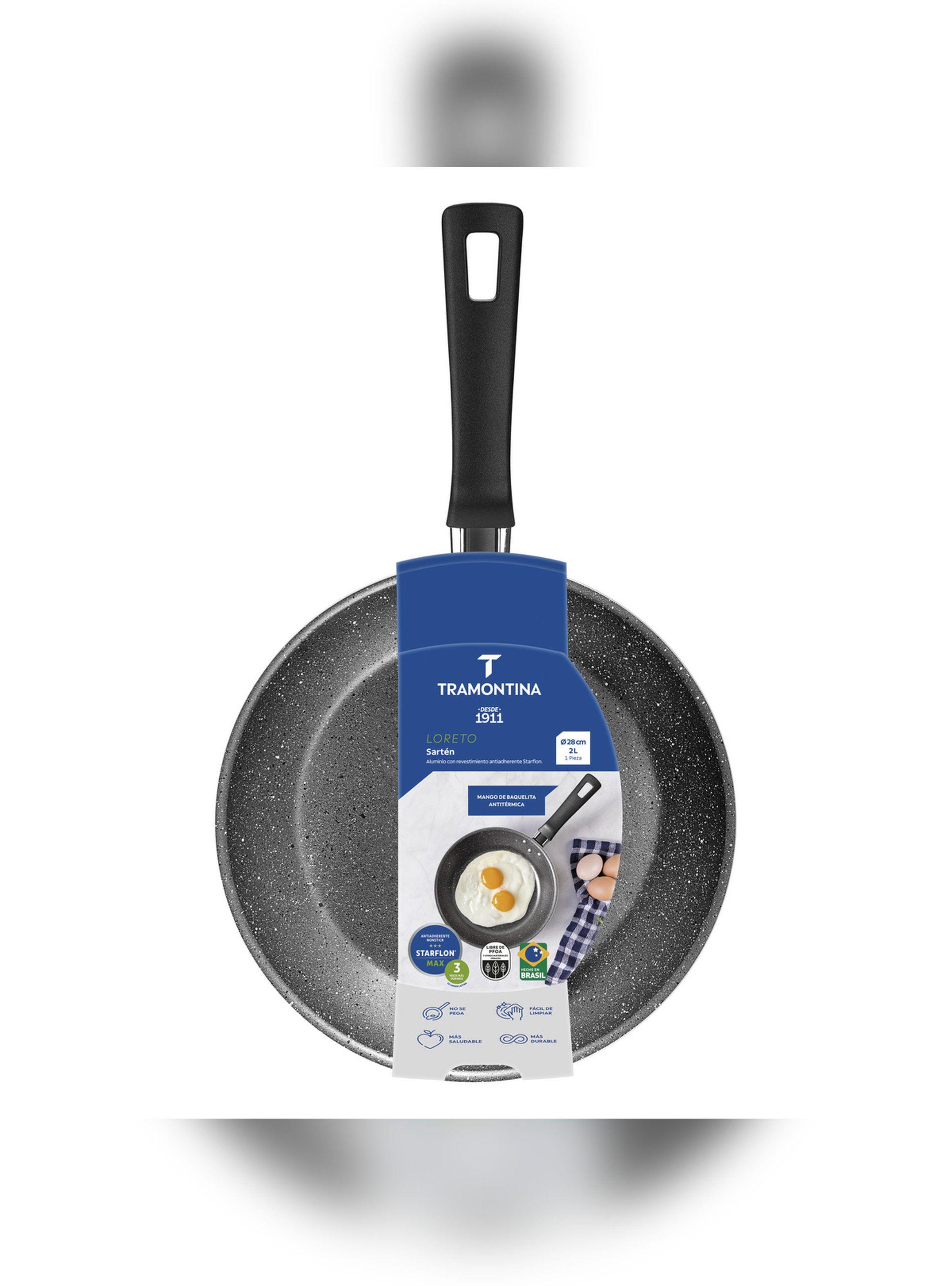 Sartén Tramontina Loreto 28 cm Antiadherente Starflon Max-2