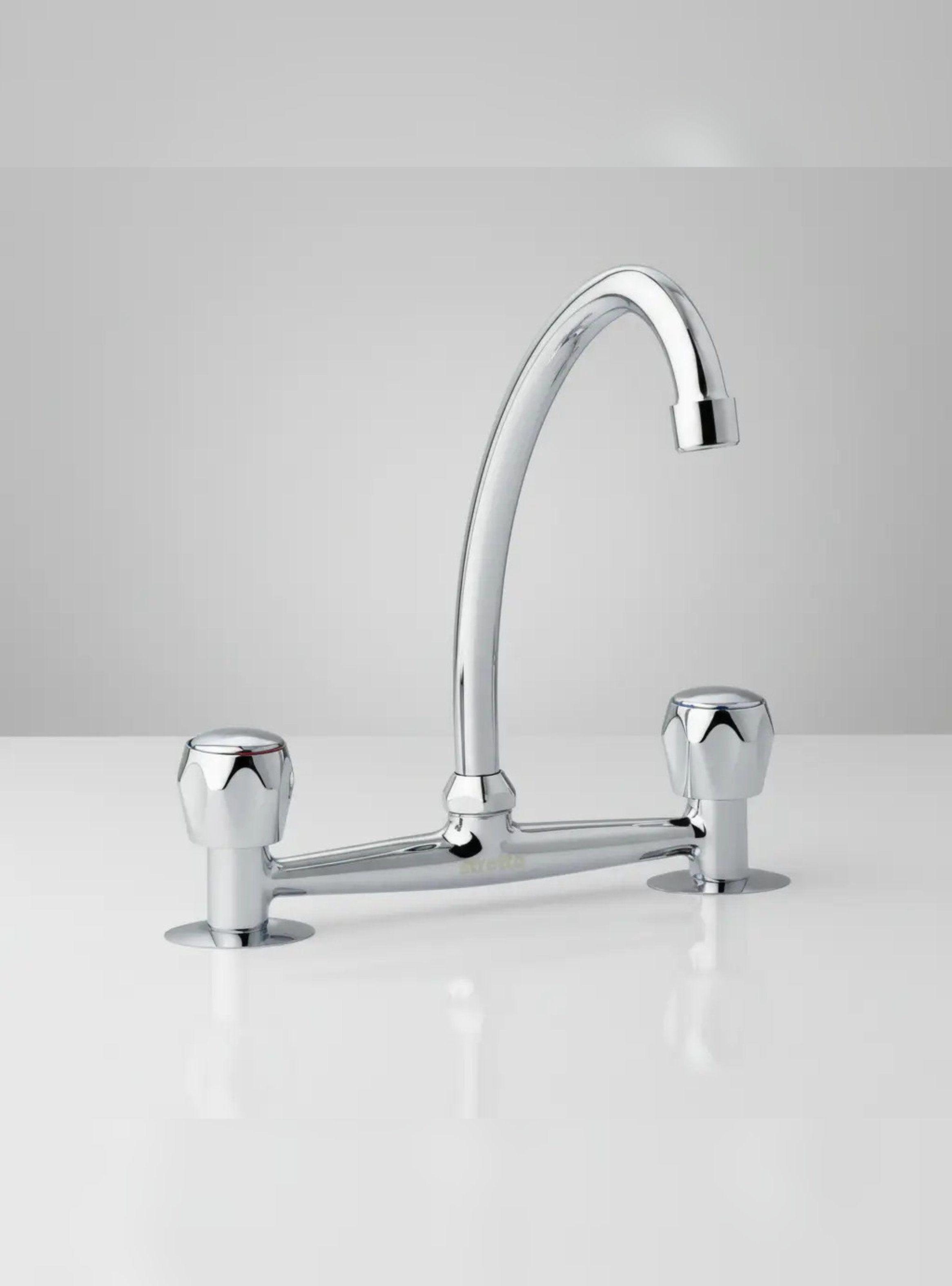 Combinación Llave Grifo Lavaplatos Mossini Metal 8 Stretto-1