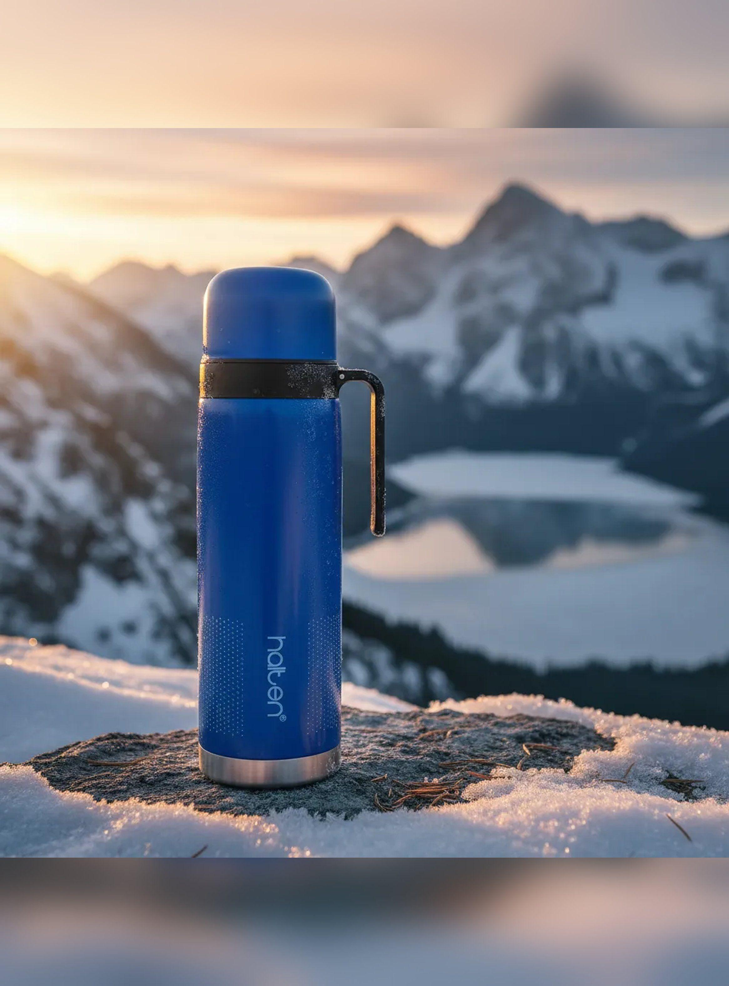 Termo Matero 1 L Acero Inox con Pico Multidireccional Halten-0