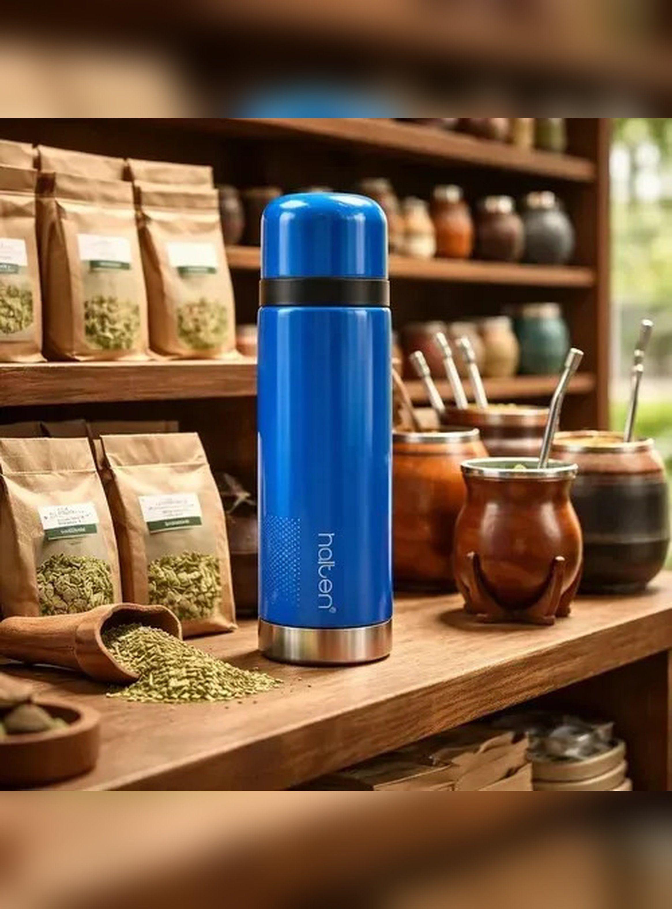 Termo Matero 1 L Acero Inox con Pico Multidireccional Halten-4