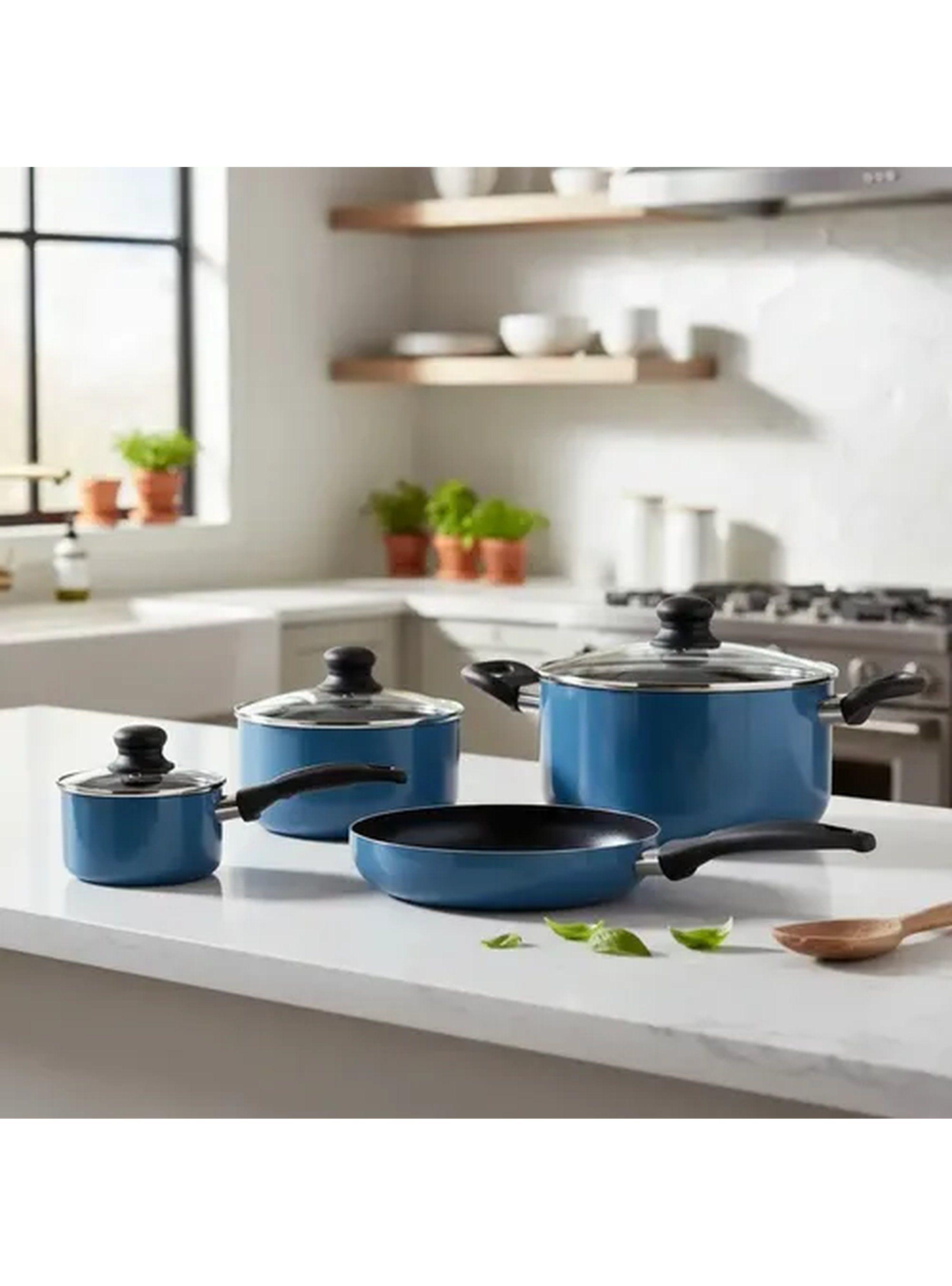 Batería de Cocina Antiadherente Fantuzzi 7 Piezas Atlantico-0