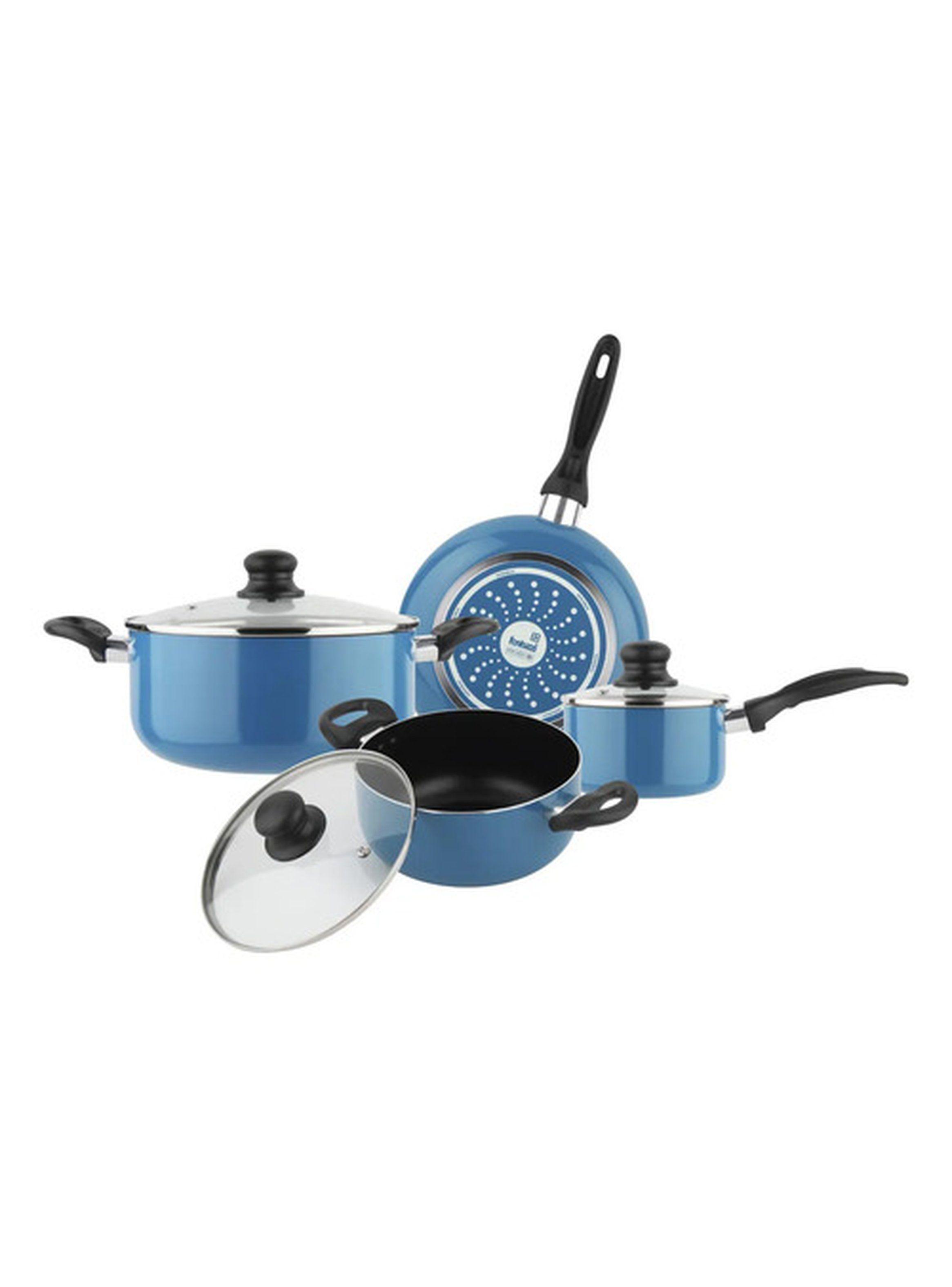 Batería de Cocina Antiadherente Fantuzzi 7 Piezas Atlantico-1