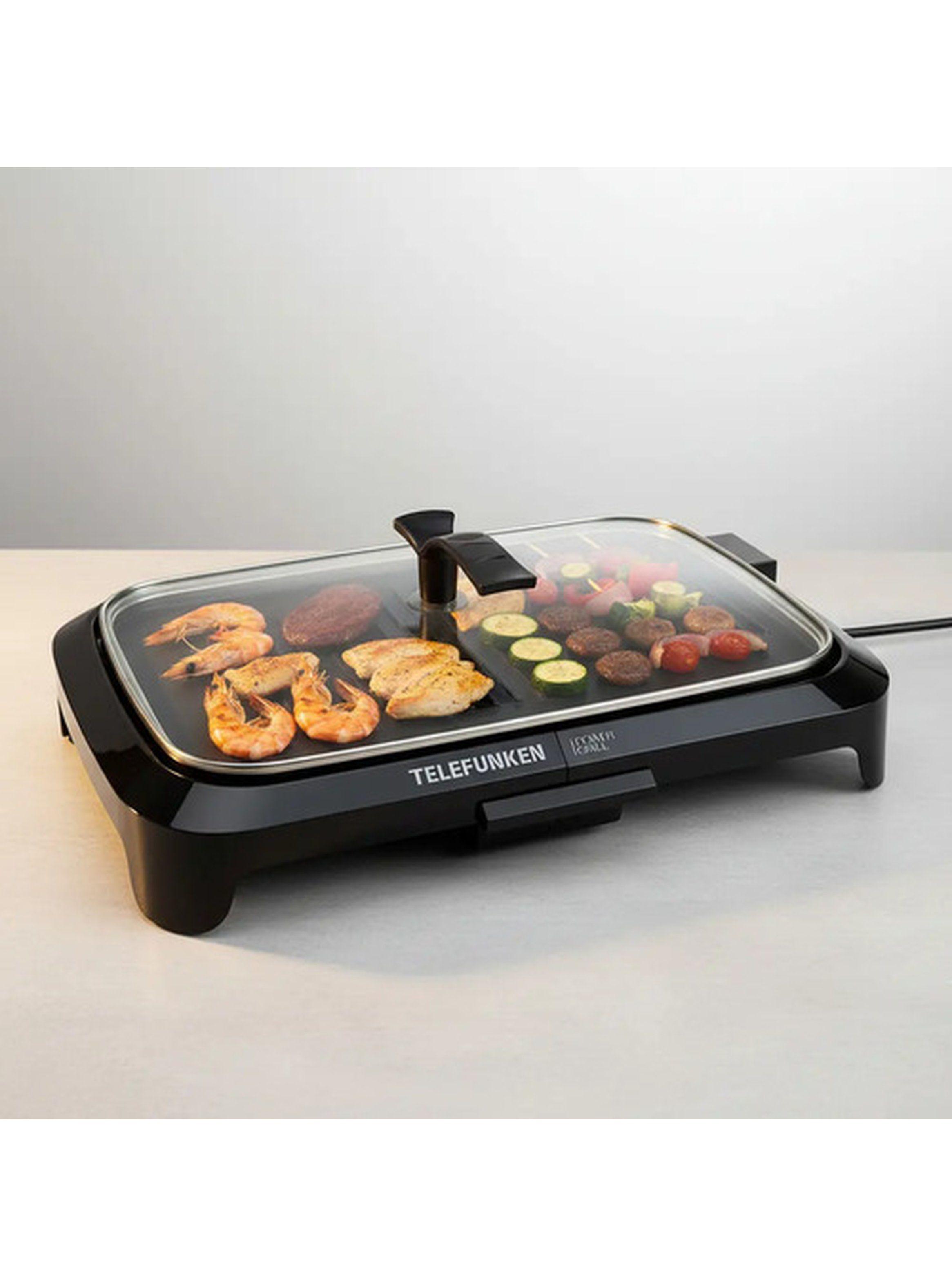 Parrilla Eléctrica 5 Niveles Telefunken Power Grill 1.6kW-0
