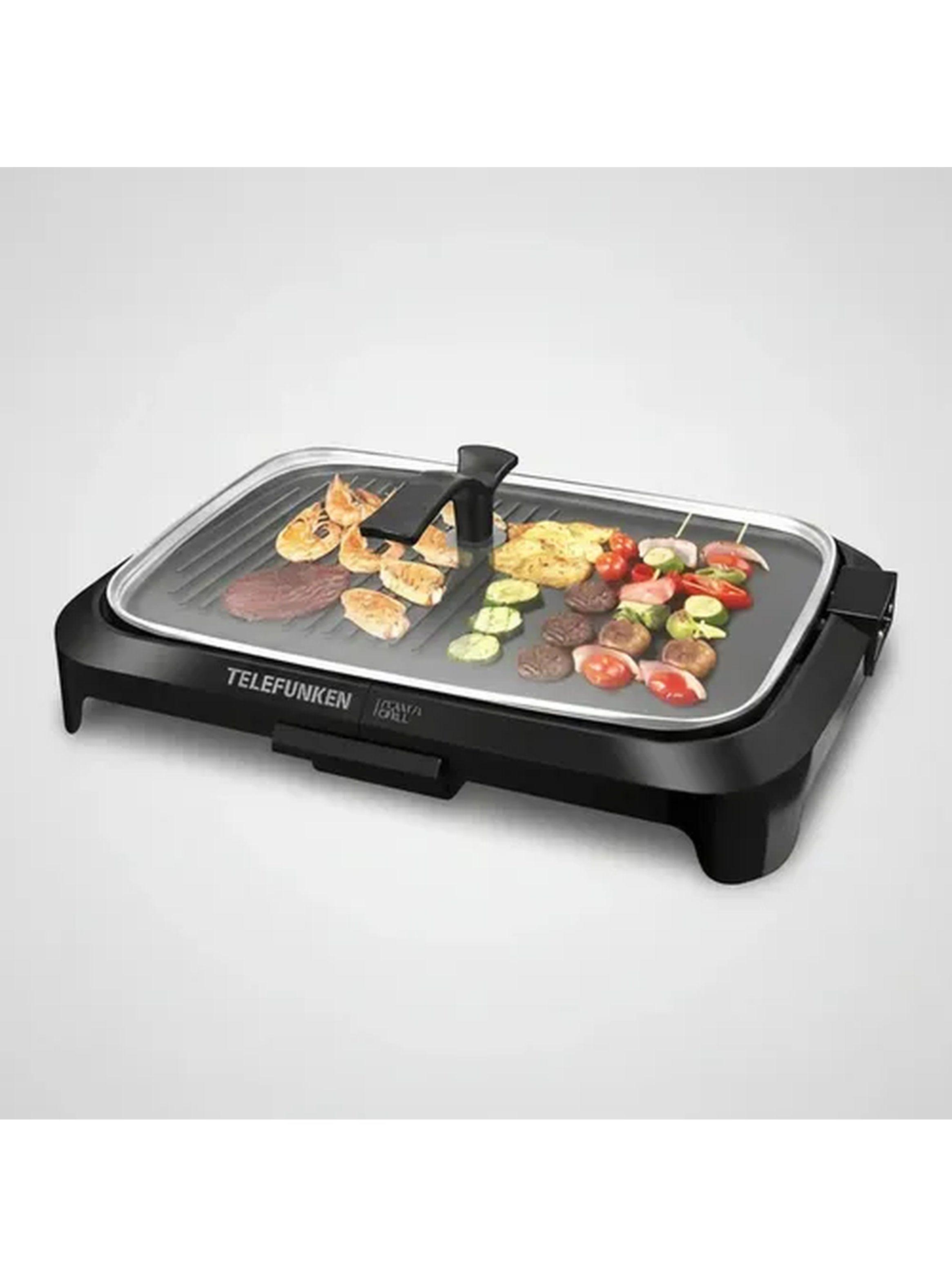 Parrilla Eléctrica 5 Niveles Telefunken Power Grill 1.6kW-3