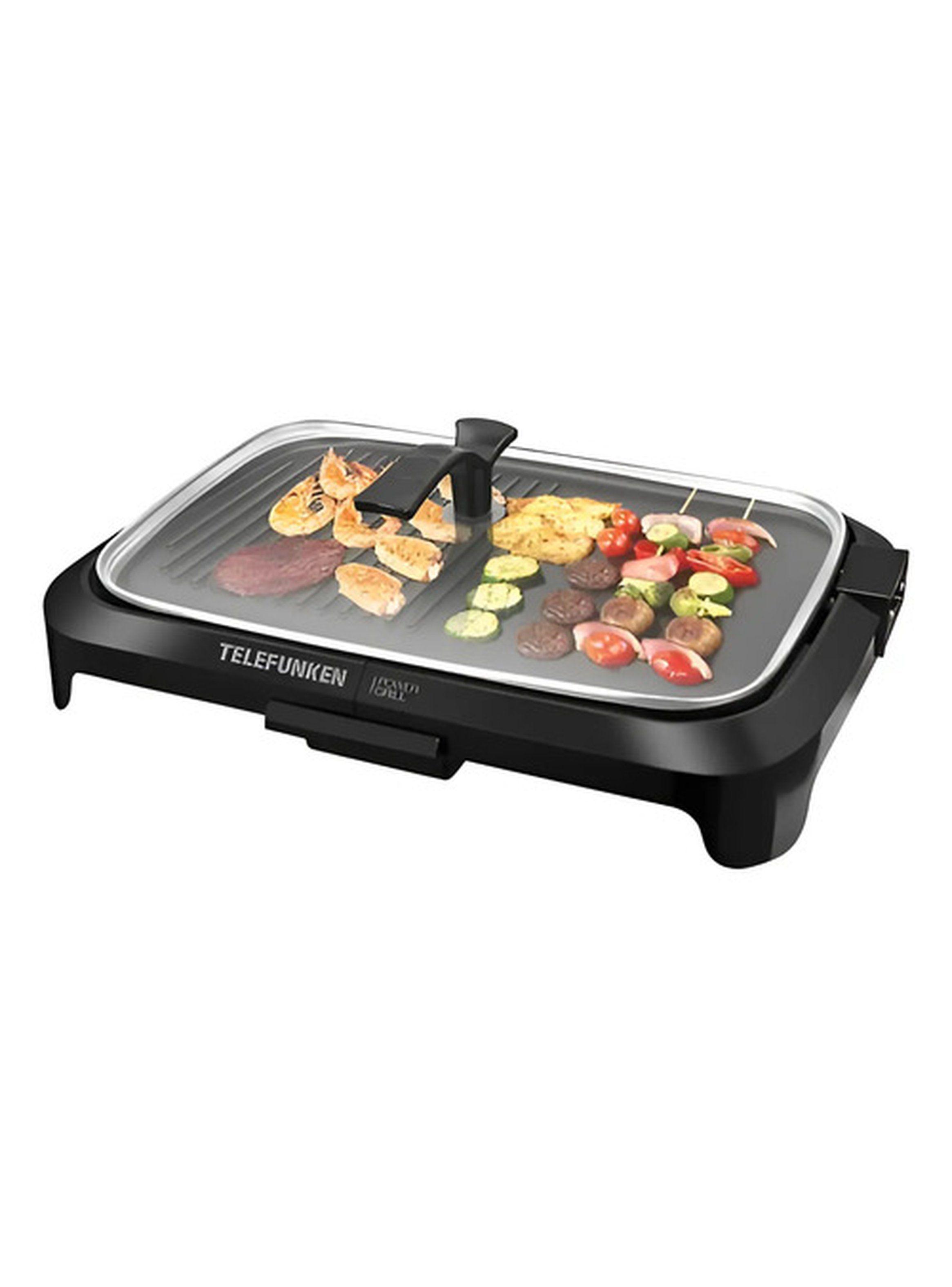 Parrilla Eléctrica 5 Niveles Telefunken Power Grill 1.6kW-5