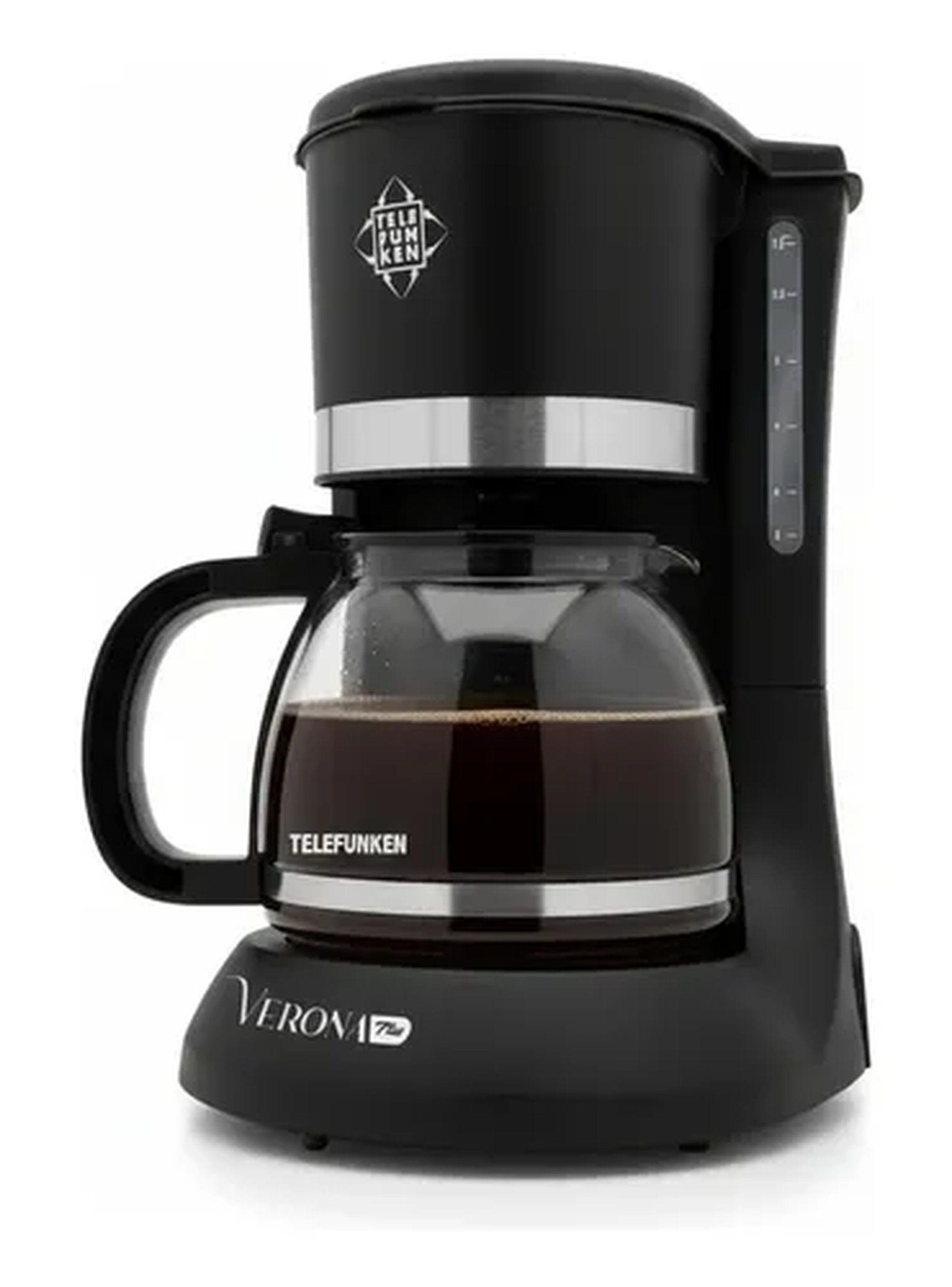 Cafetera Eléctrica 1.2L Telefunken Verona Plus Negra-9