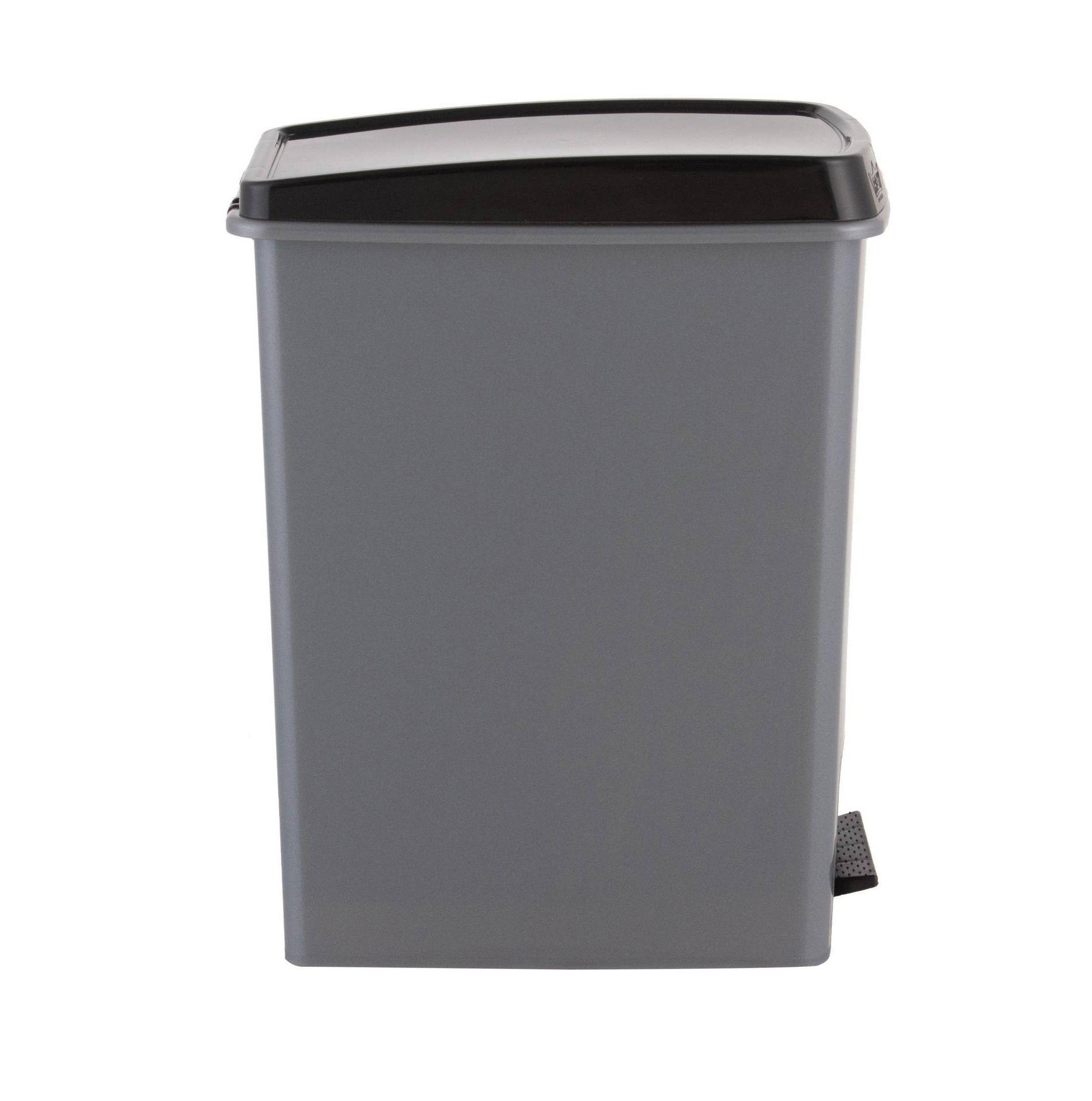 Basurero Antideslizante Con Pedal Modelo Clin 12.5 Litros-6