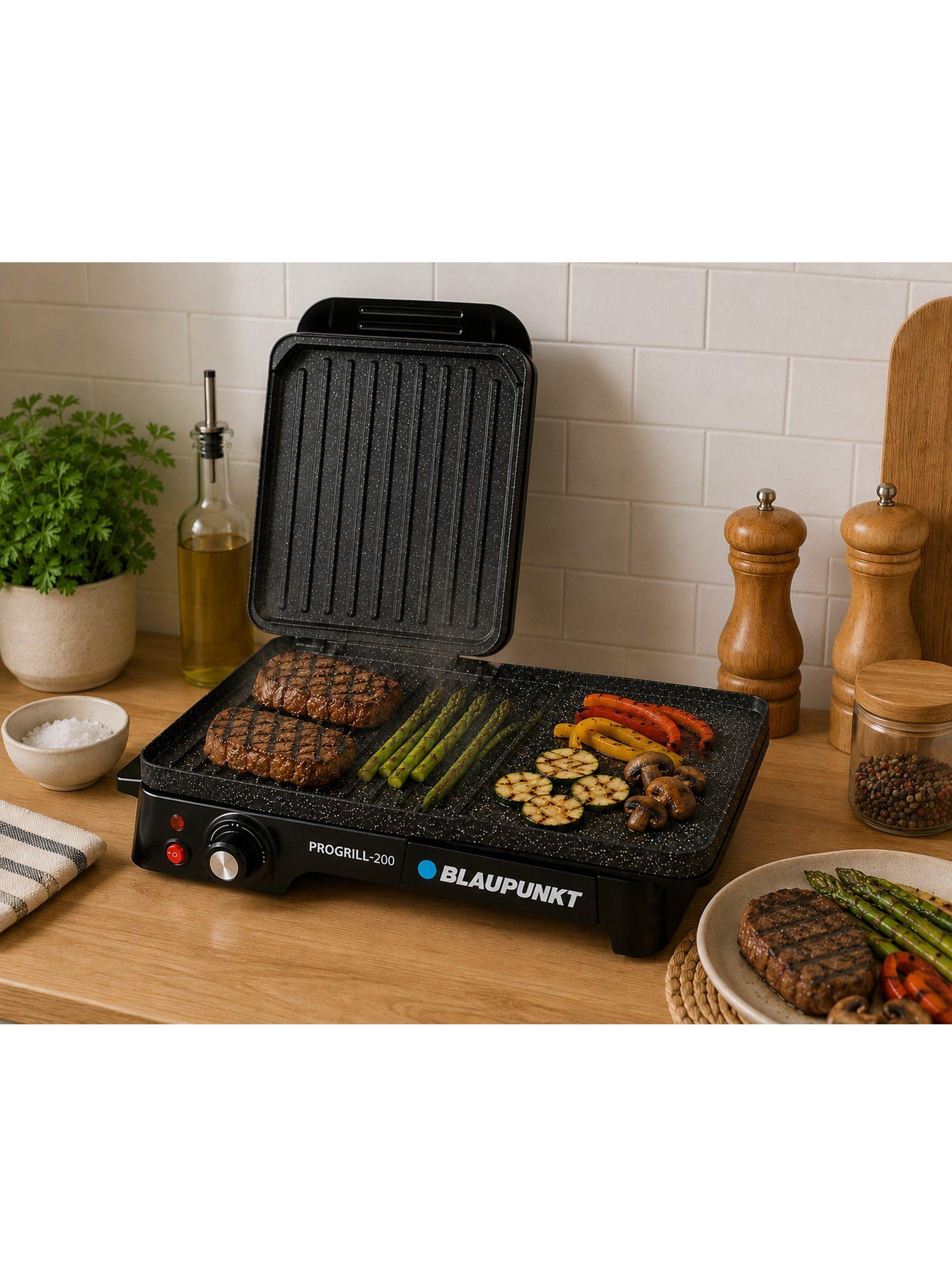 Parrillera Eléctrica 2.2 kW Blaupunkt PROGRILL-200 Acero-6