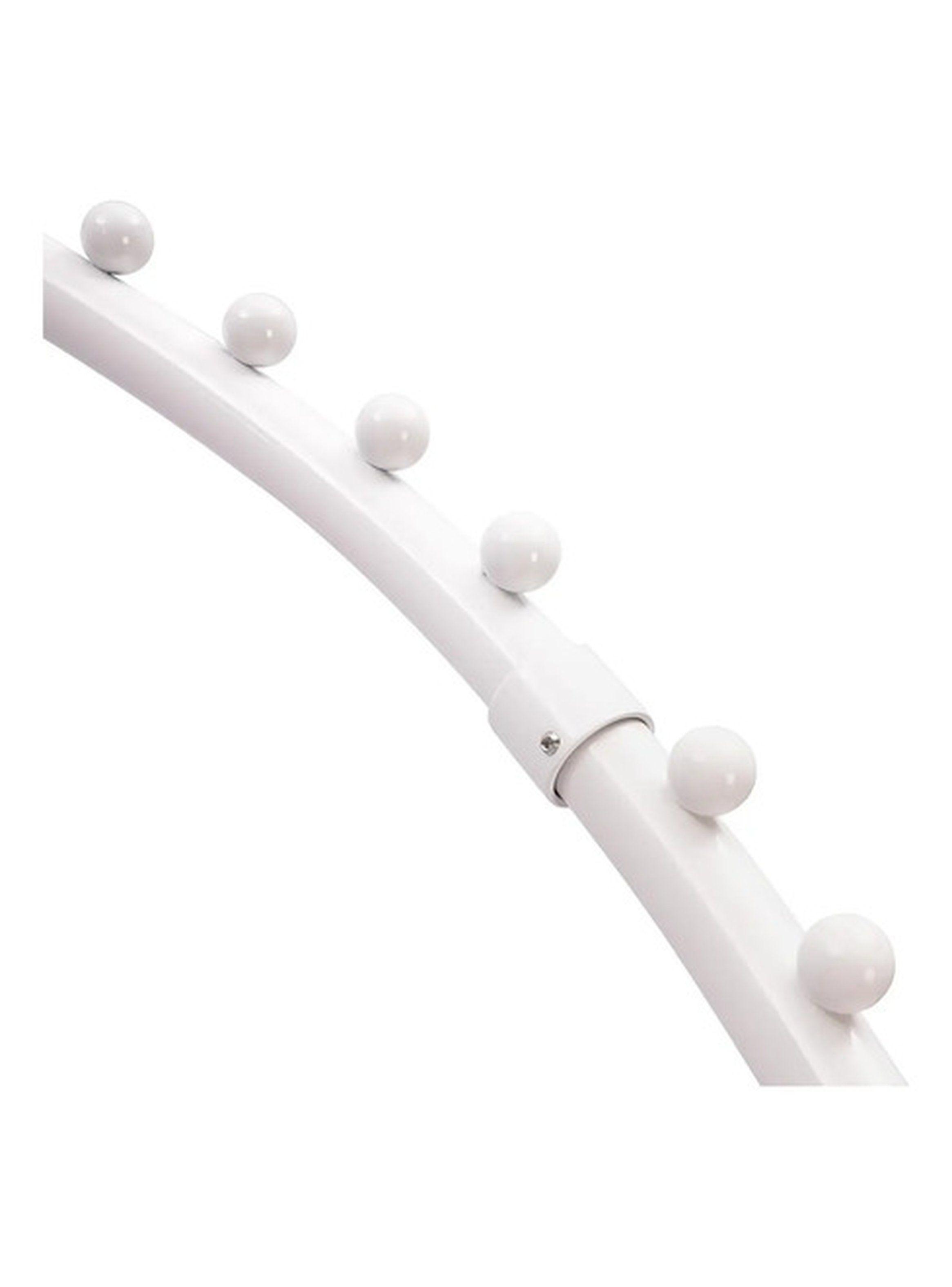 Perchero colgador Exhibidor Espiral Premium Color Blanco-6