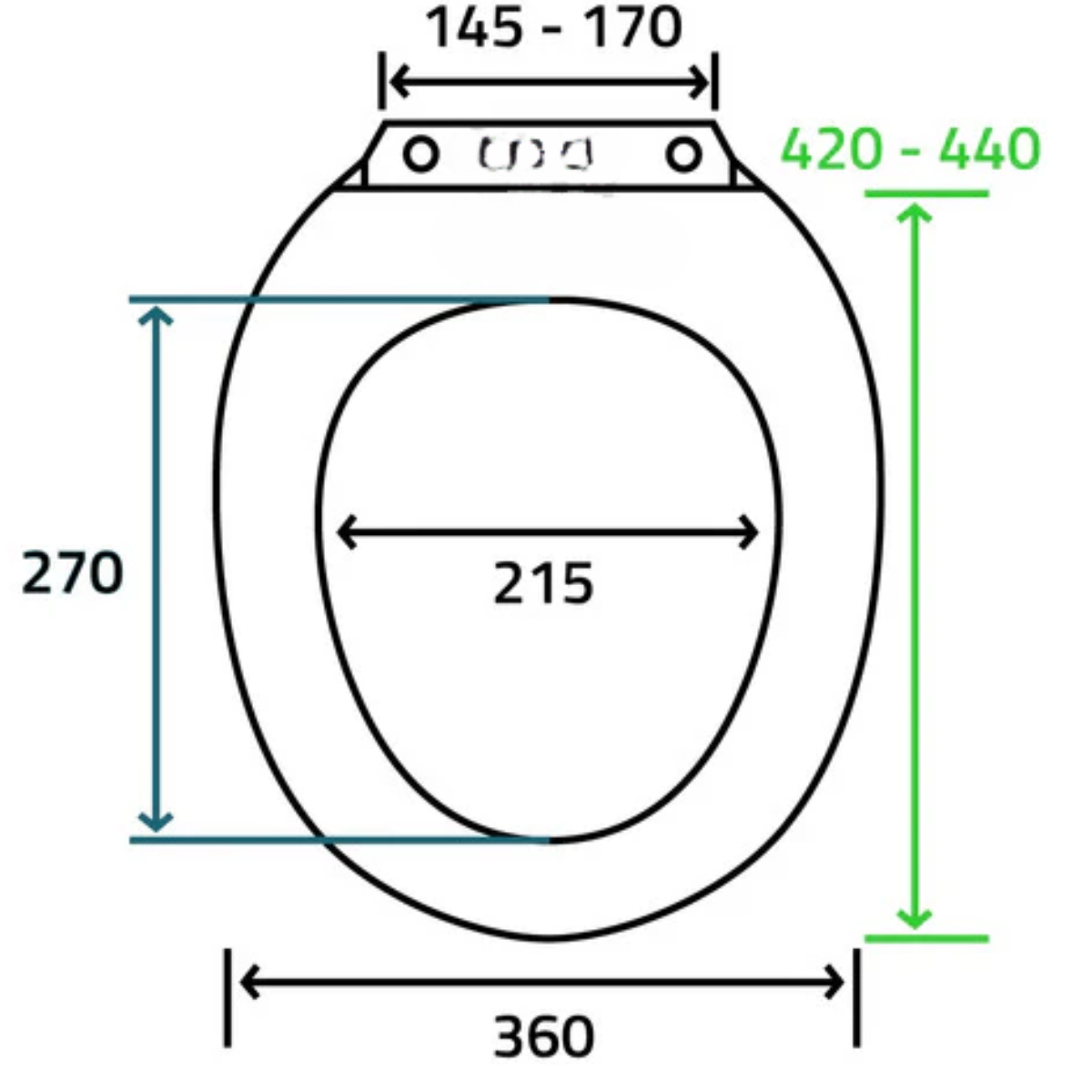 Asiento Y Tapa De Wc Blanca Colomba Taumm-3