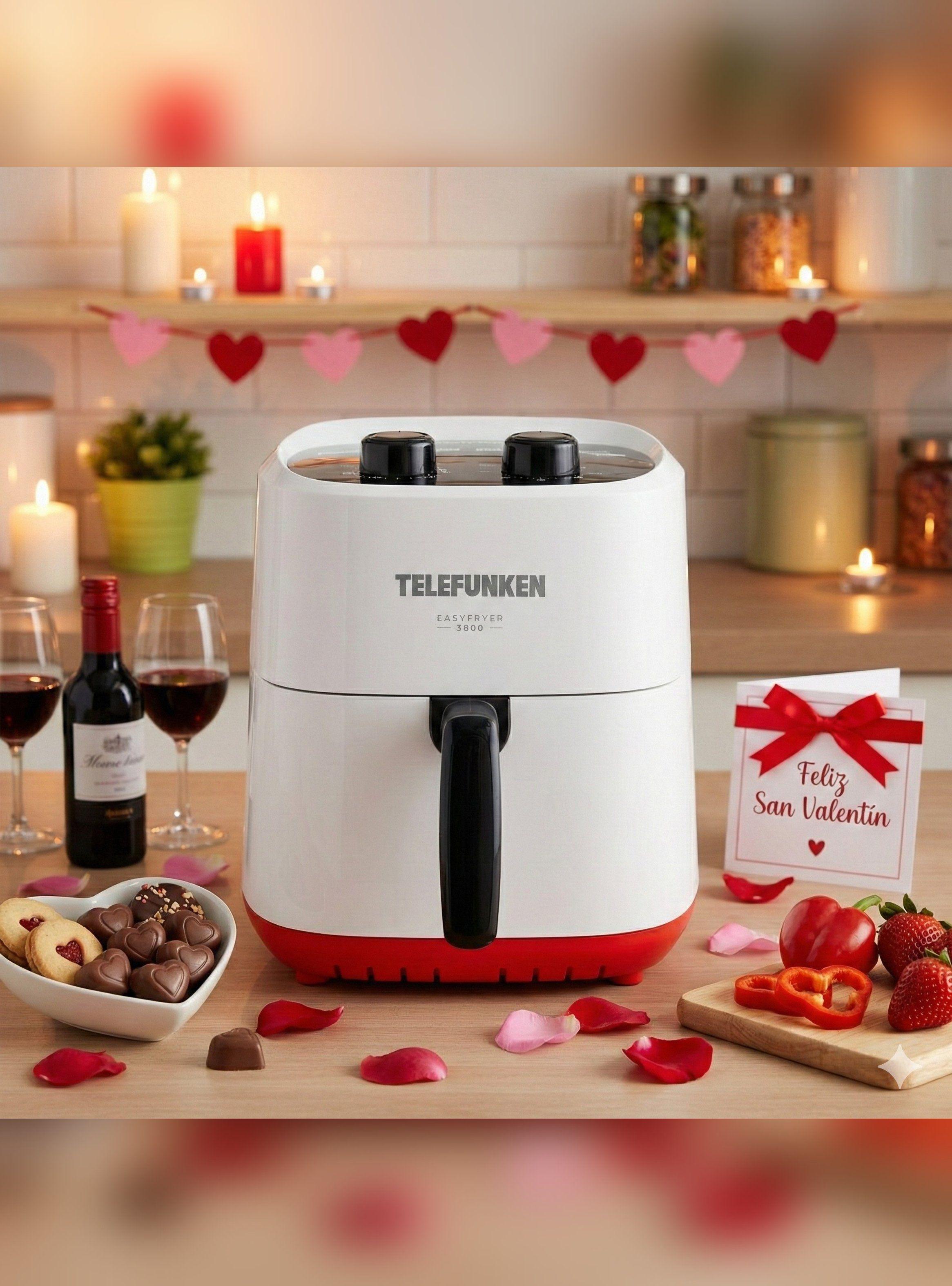 Freidora De Aire Telefunken EasyFryer 3600 Blanco-8