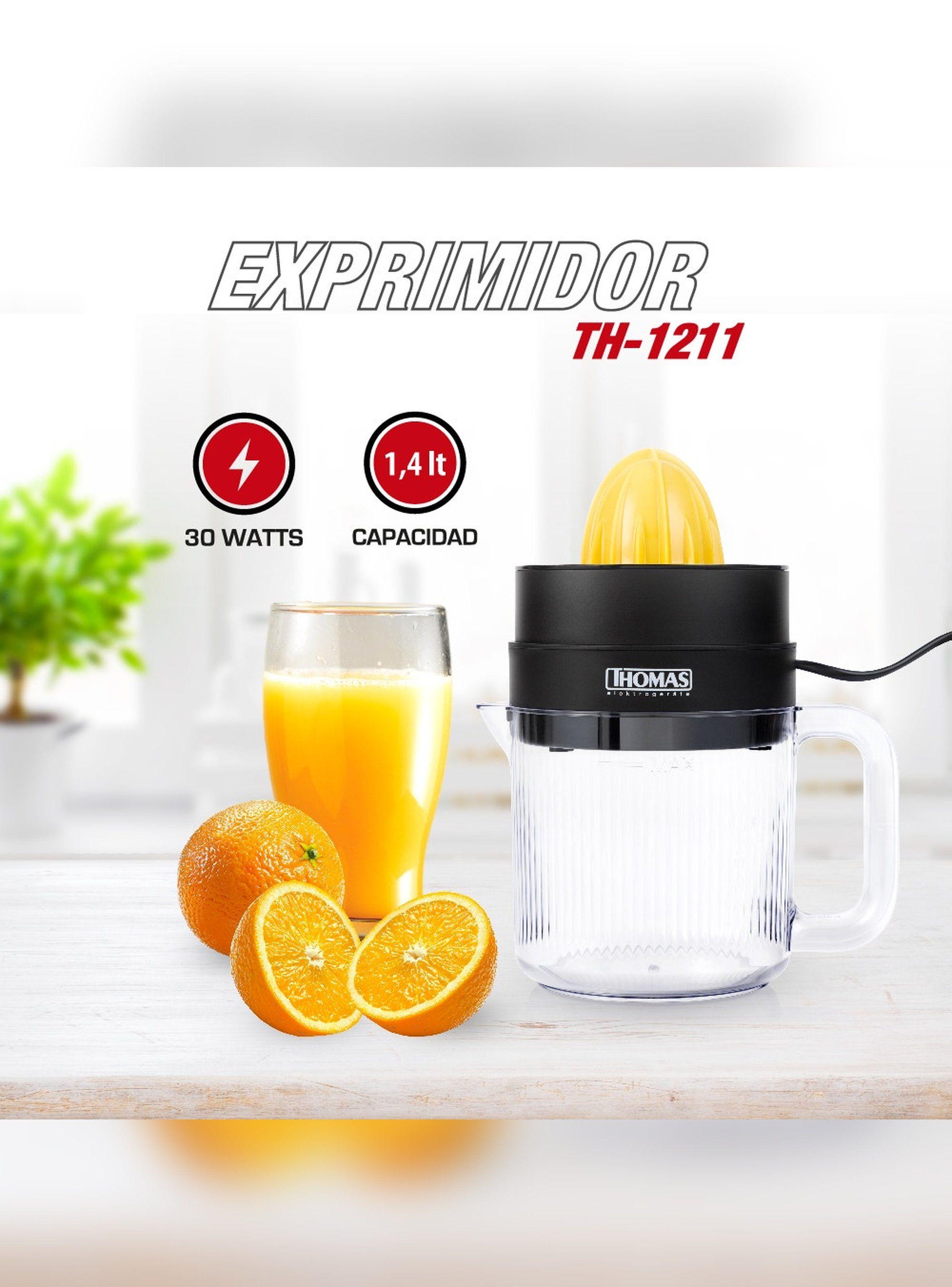 Exprimidor Eléctrico Thomas TH-1211 1,4 L Cítricos 2 en 1-1