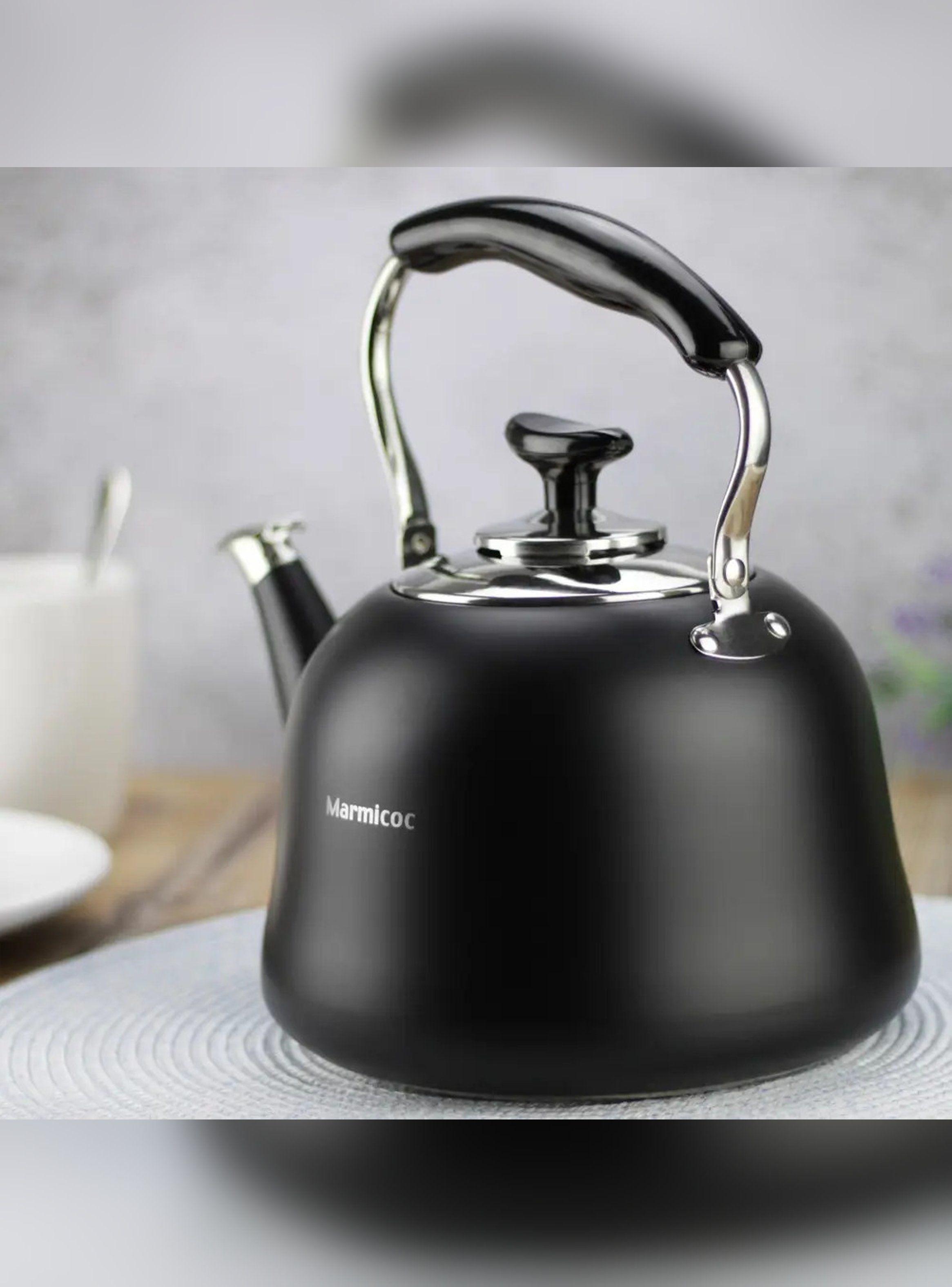 Tetera Acero Inoxidable Marmicoc Sara Black 3L-2