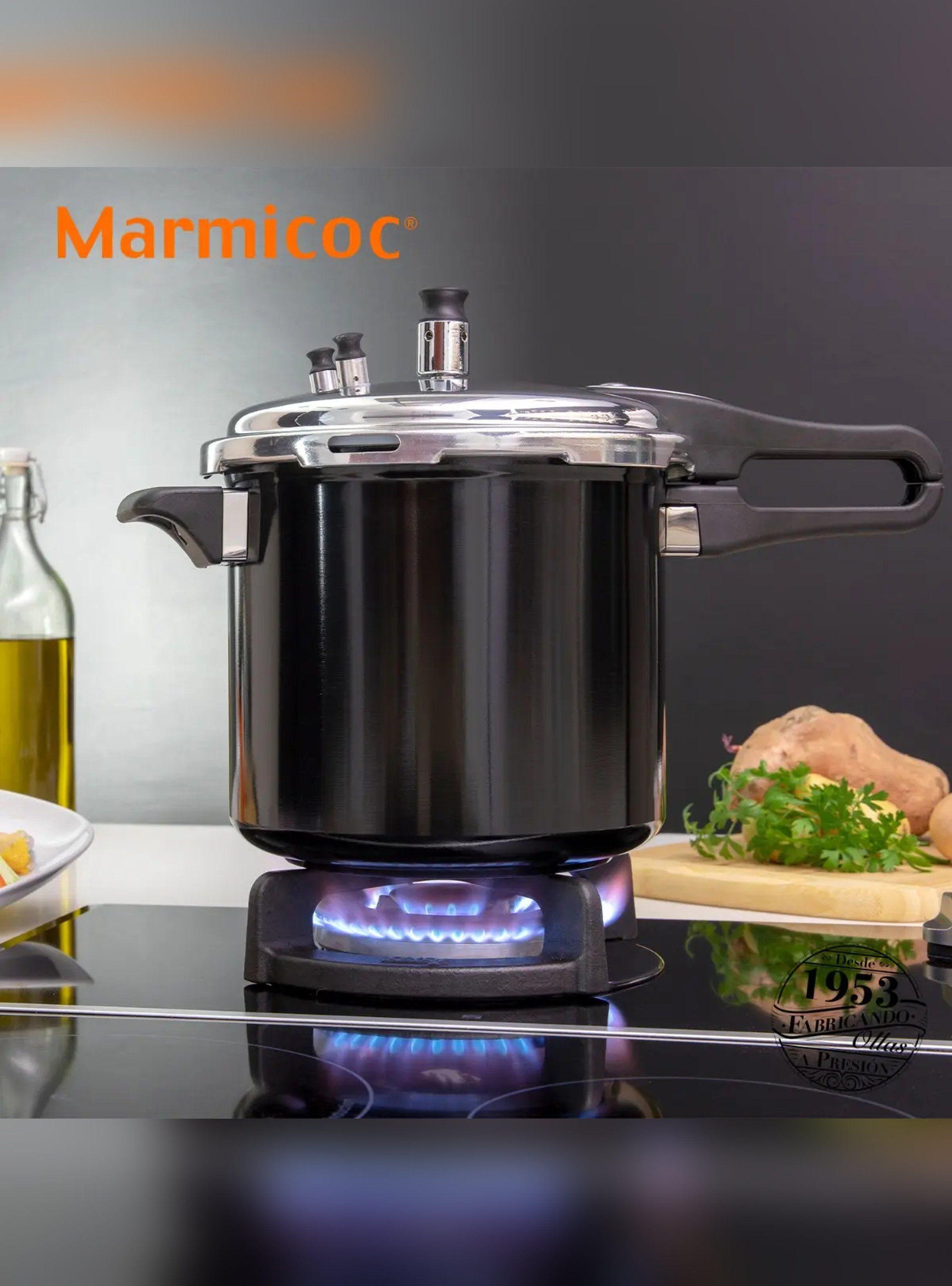 Olla a Presión 6L Negro Marmicoc Fast Aluminio-2