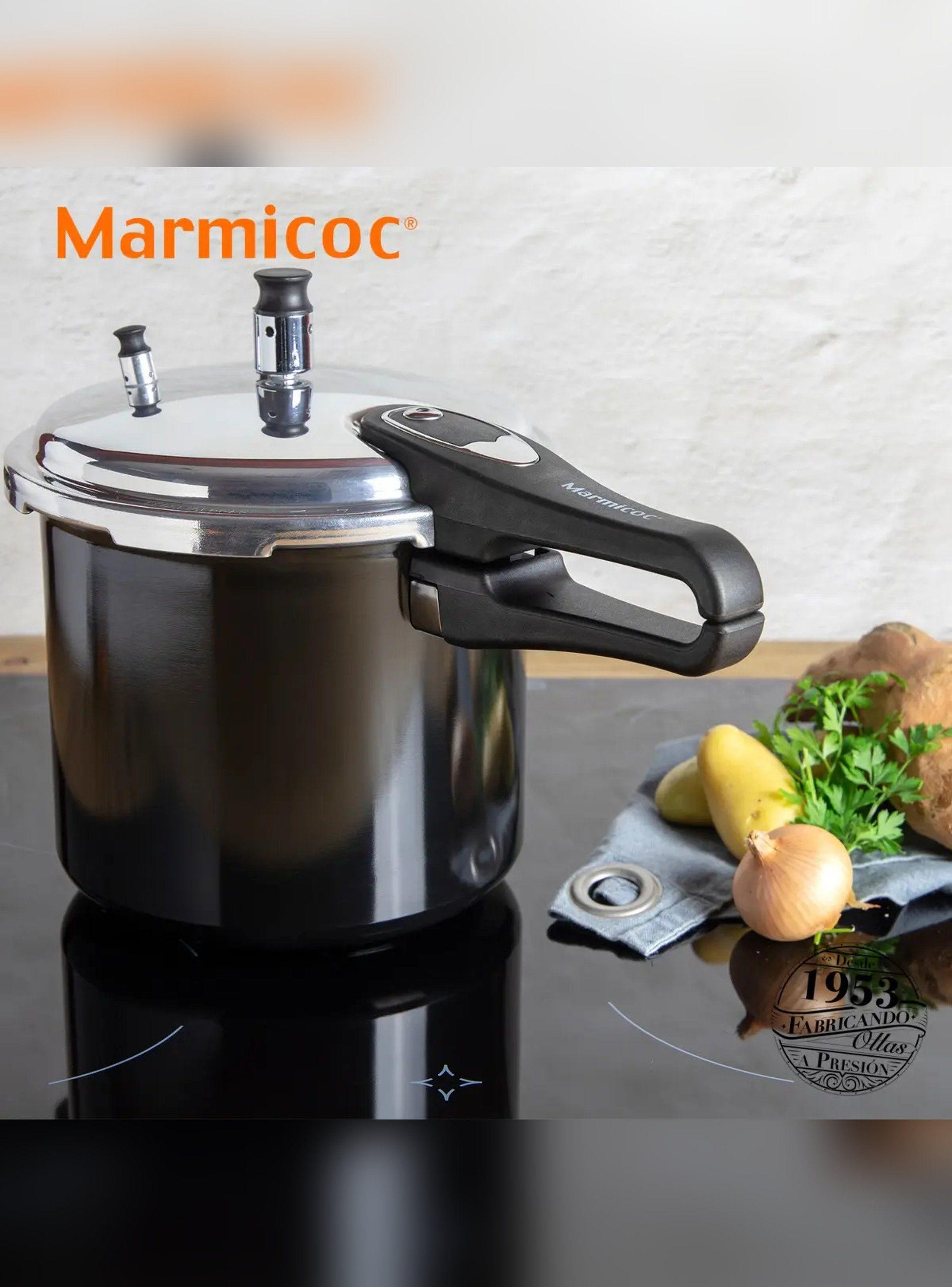 Olla a Presión 6L Negro Marmicoc Fast Aluminio-3