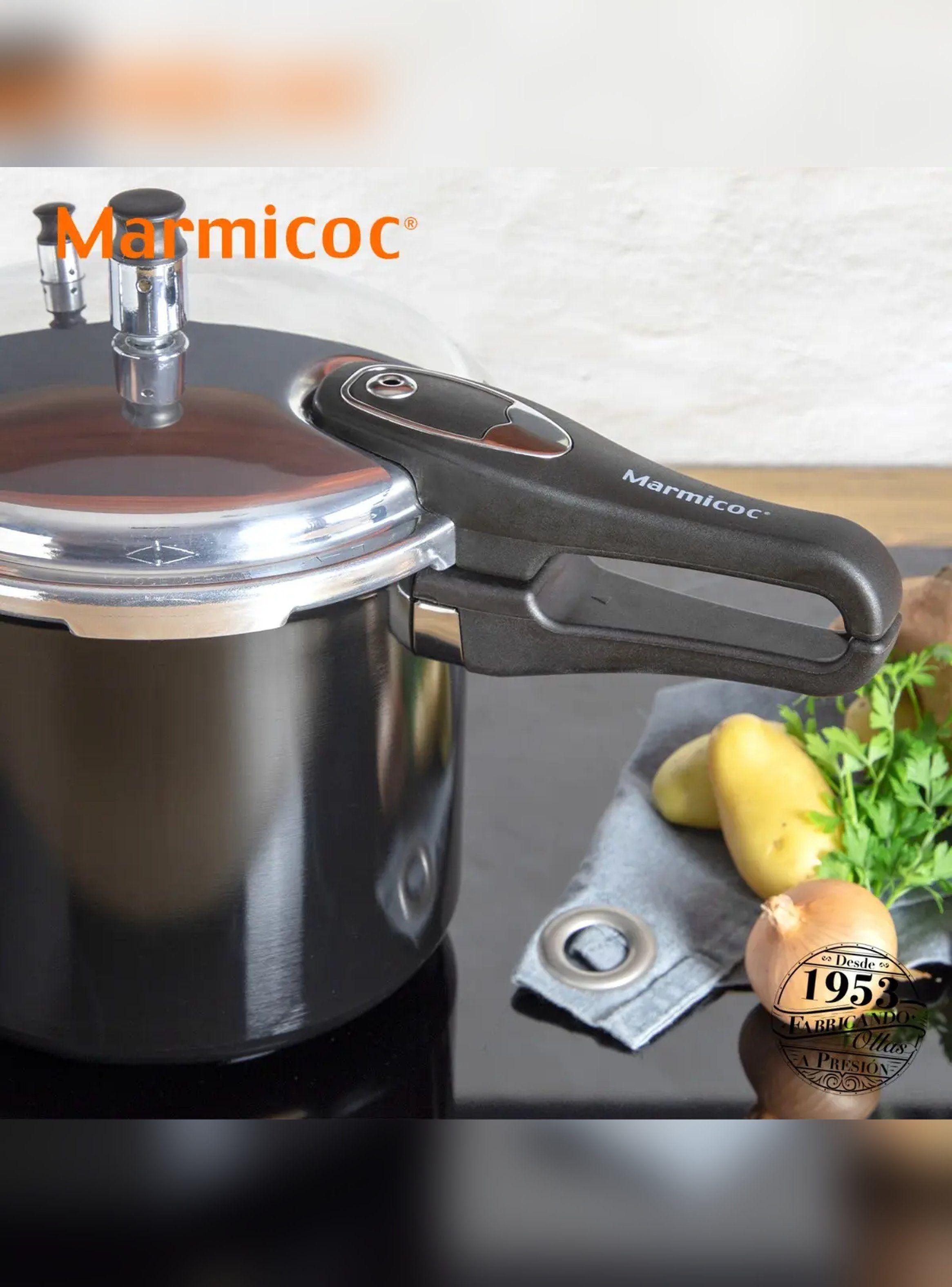 Olla a Presión 6L Negro Marmicoc Fast Aluminio-4