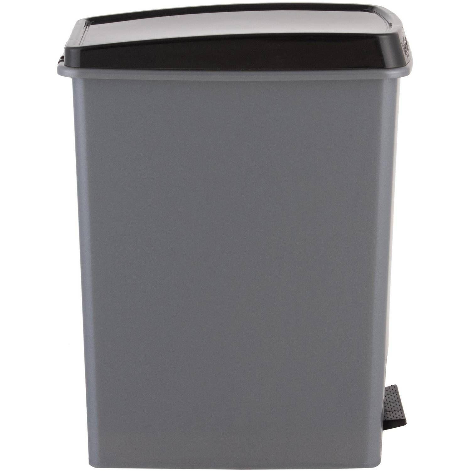 Basurero Antideslizante Con Pedal Clin-5