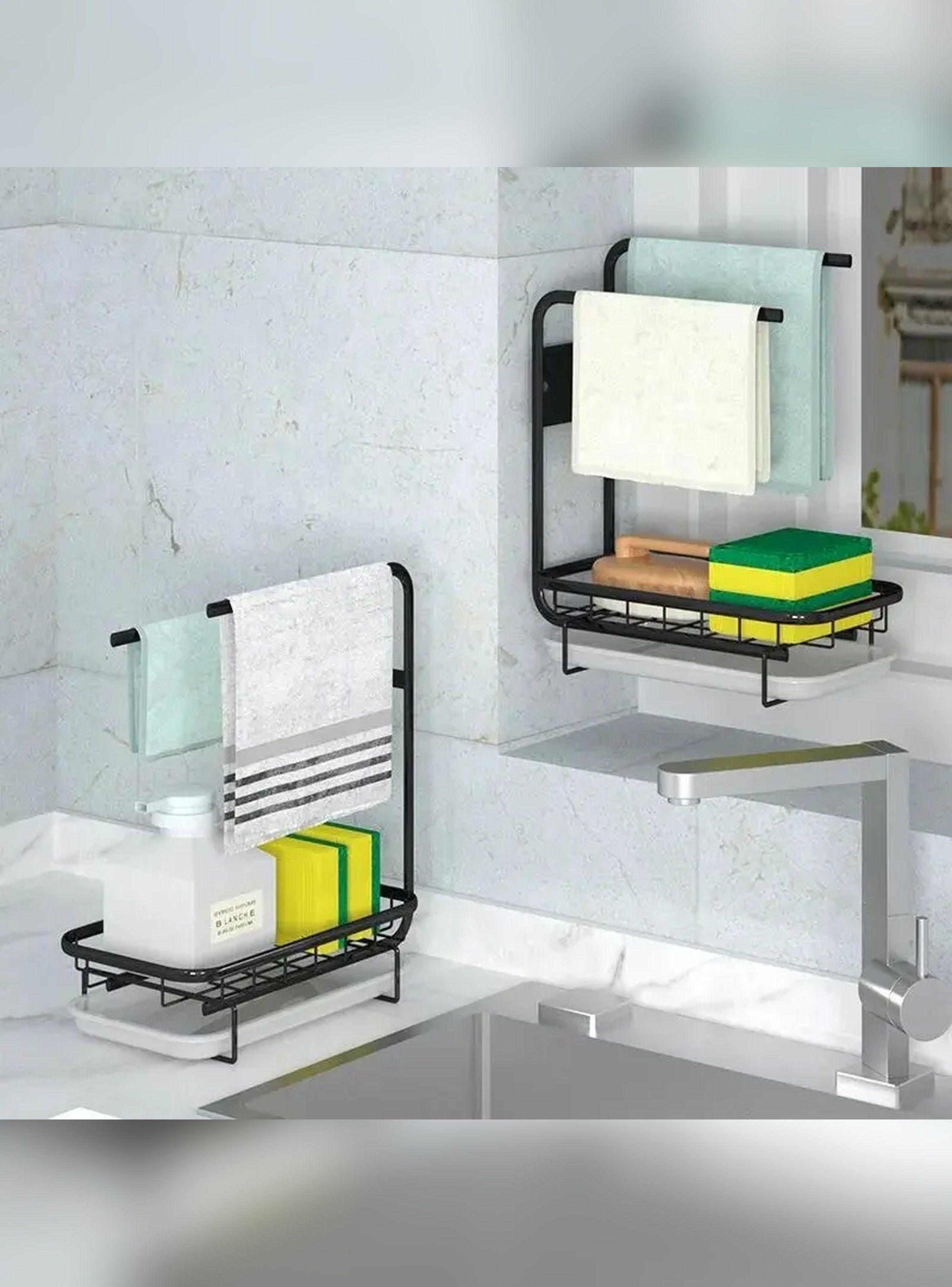 Organizador Multiusos Para Cocina Y Baño Porta Esponjas-3