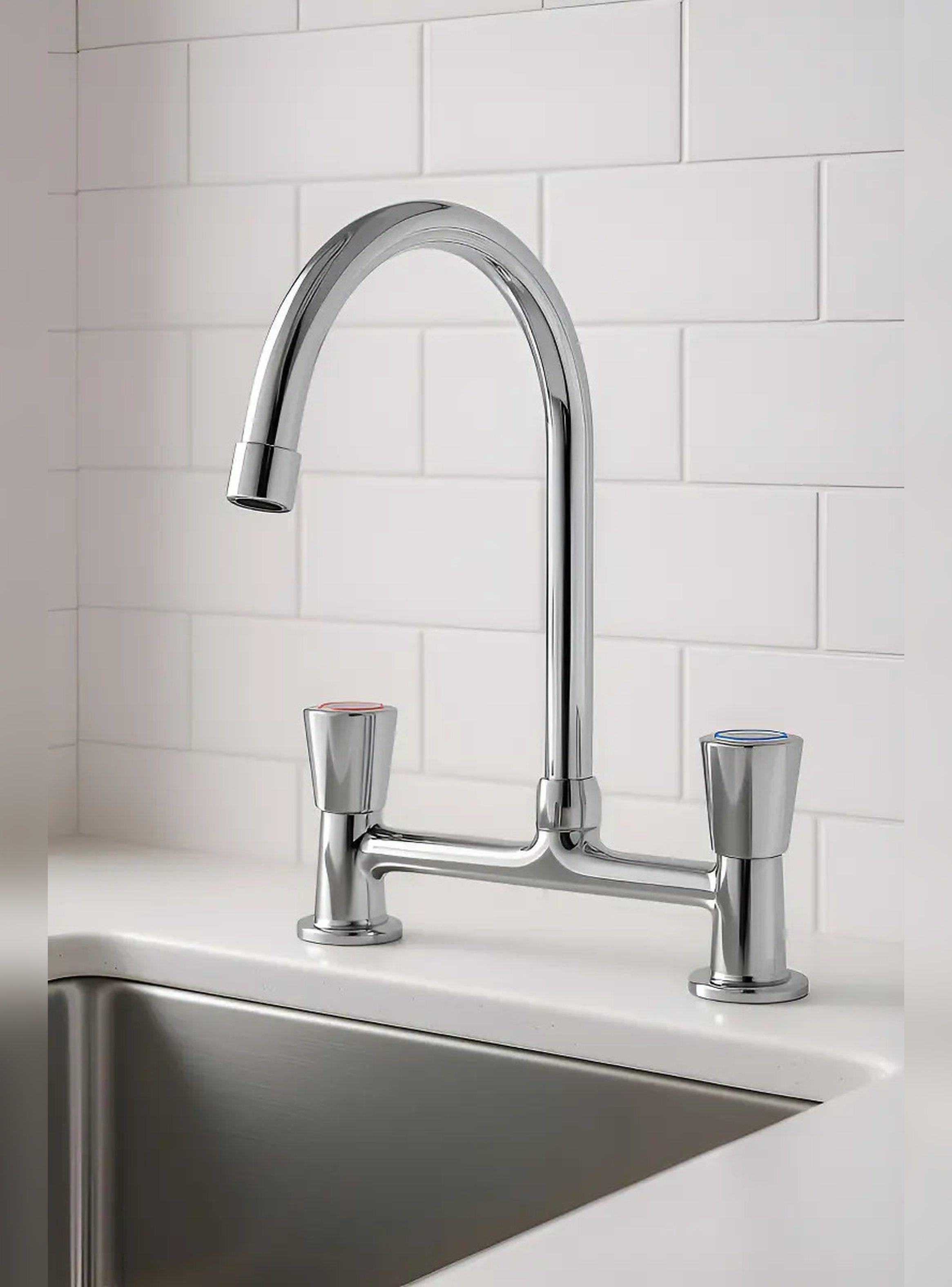 Combinación Llave Grifo Lavaplatos Modelo Maranello Stretto-0