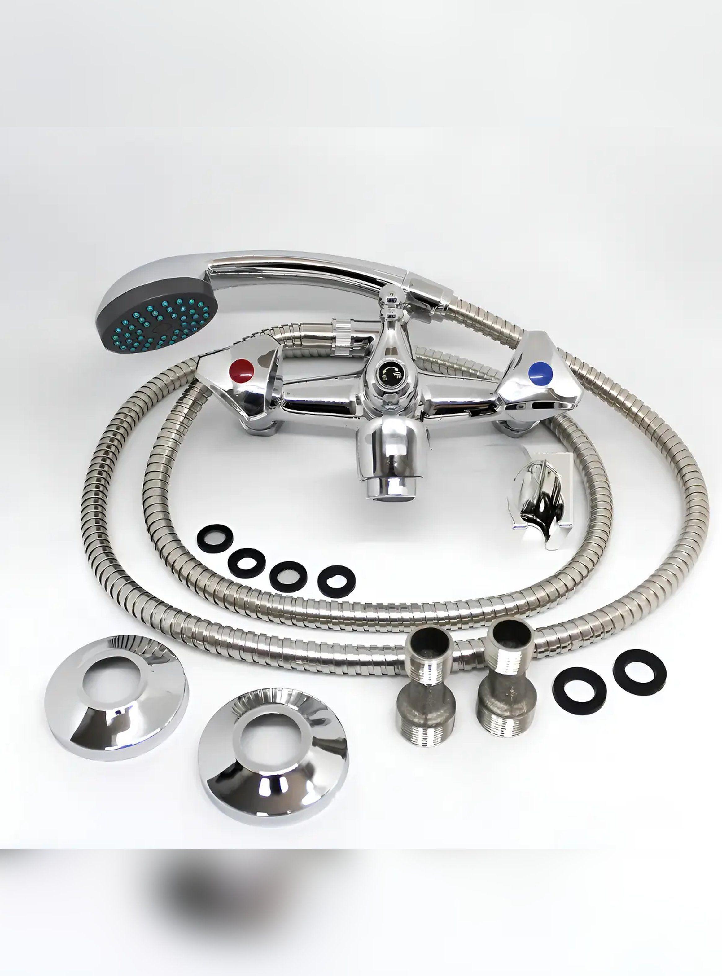 Combinación Llave Grifo Tina Ducha Modelo Eco Marca Taumm-4