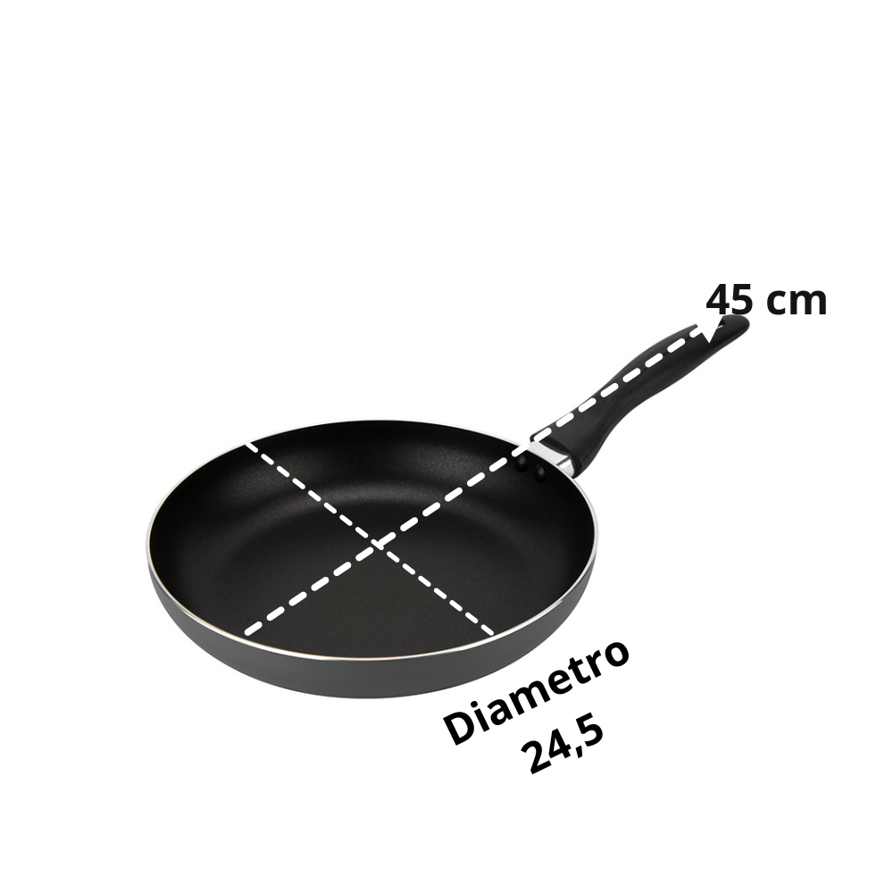Bateria Ollas Cocina 6 Piezas Aluminio Gourmet Fantuzzi-6