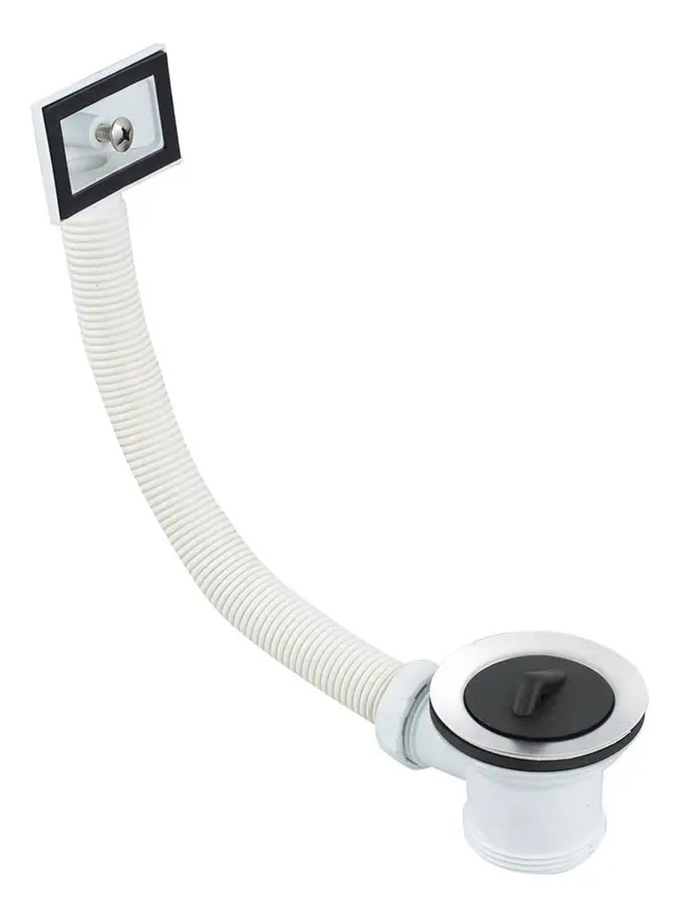 Desague lavaplatos 1 1/2" con rebalse y tapon Marca Stretto-3