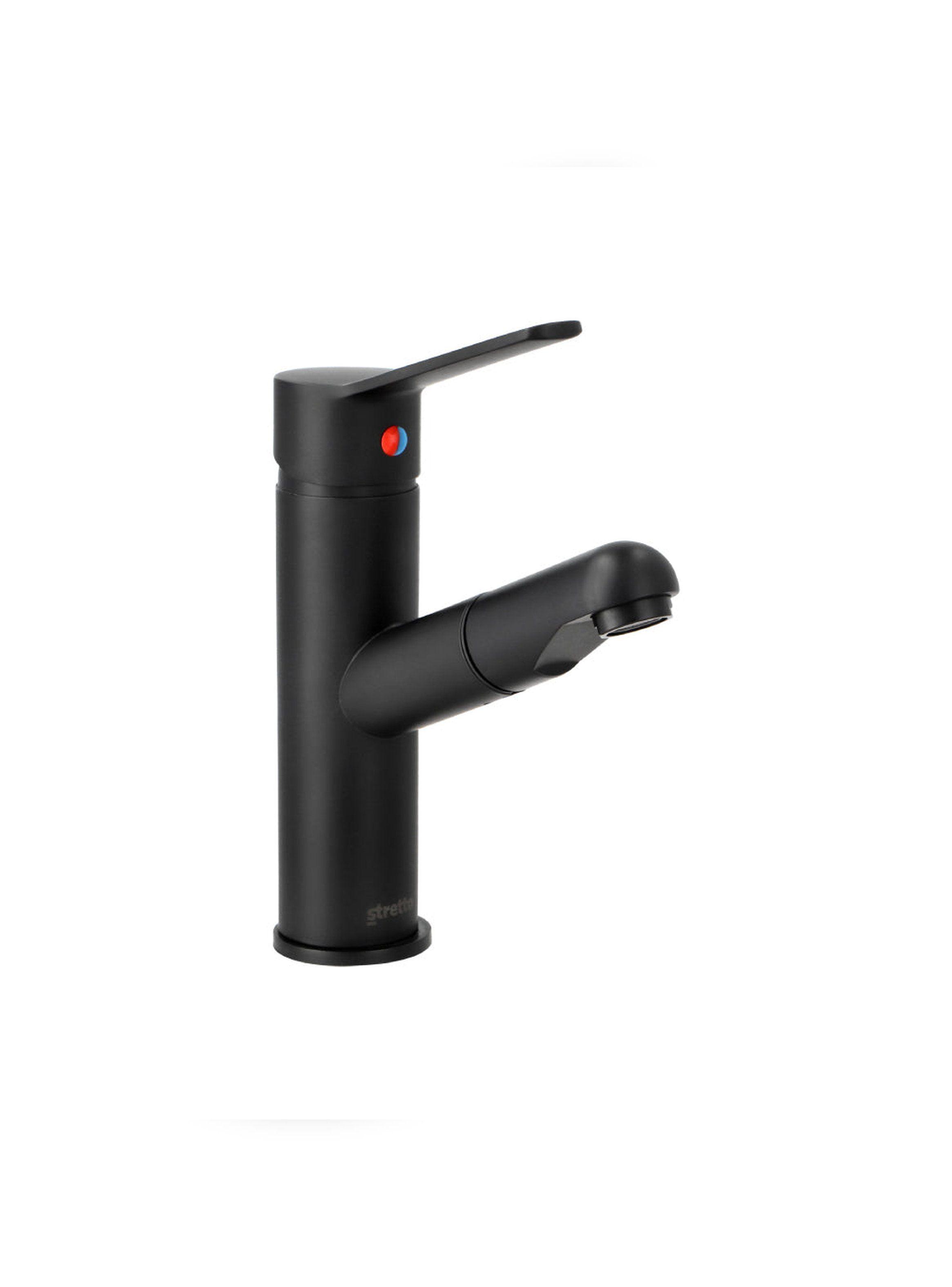 Monomando Llave Grifo Extraíble de Lavamanos Brescia Stretto-1