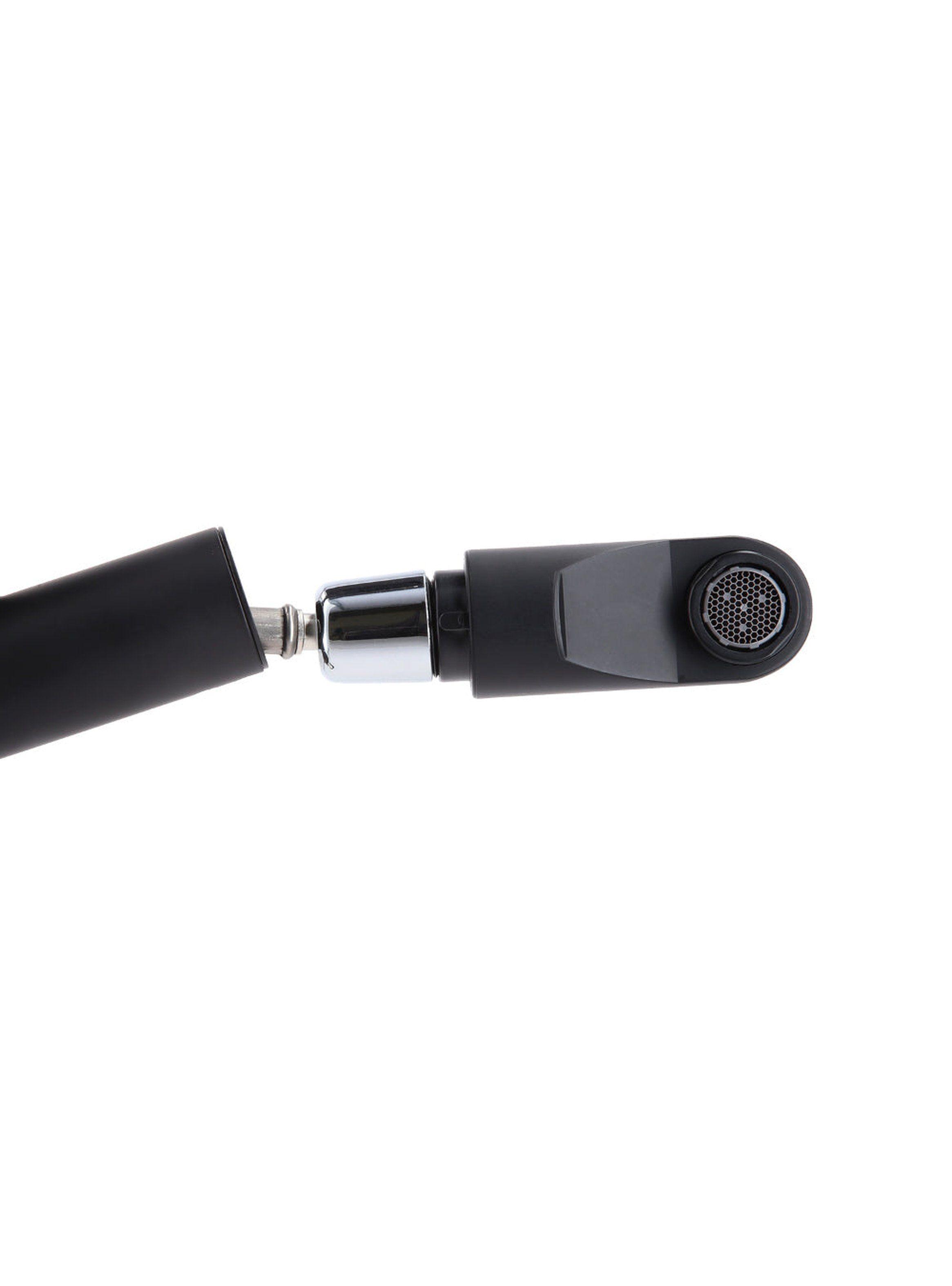 Monomando Llave Grifo Extraíble de Lavamanos Brescia Stretto-4