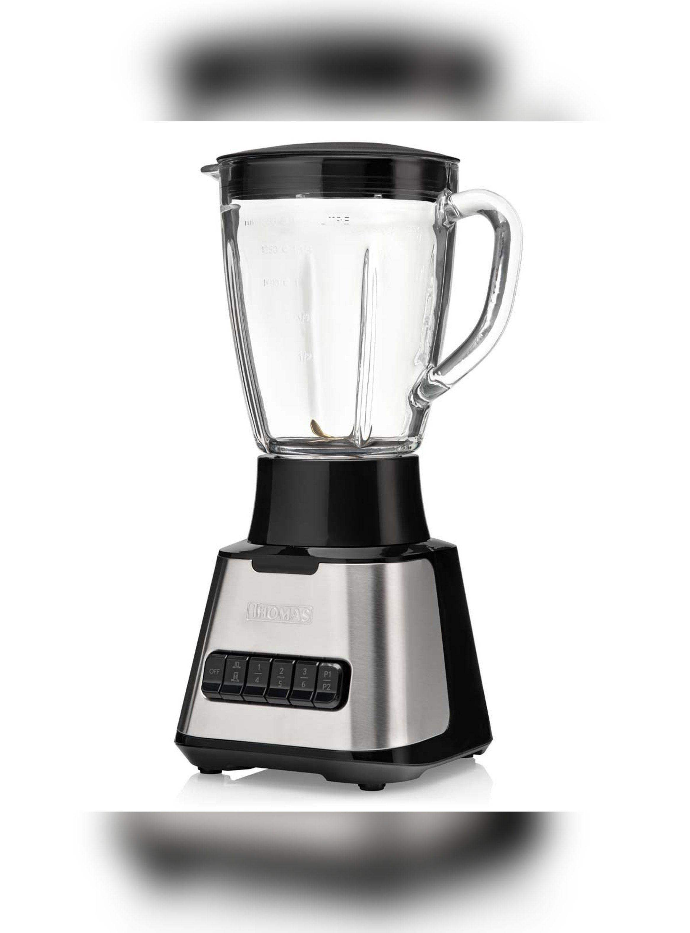 Licuadora Thomas TH-410Vi 1,5 L 600W Juguera Vidrio Gris-5
