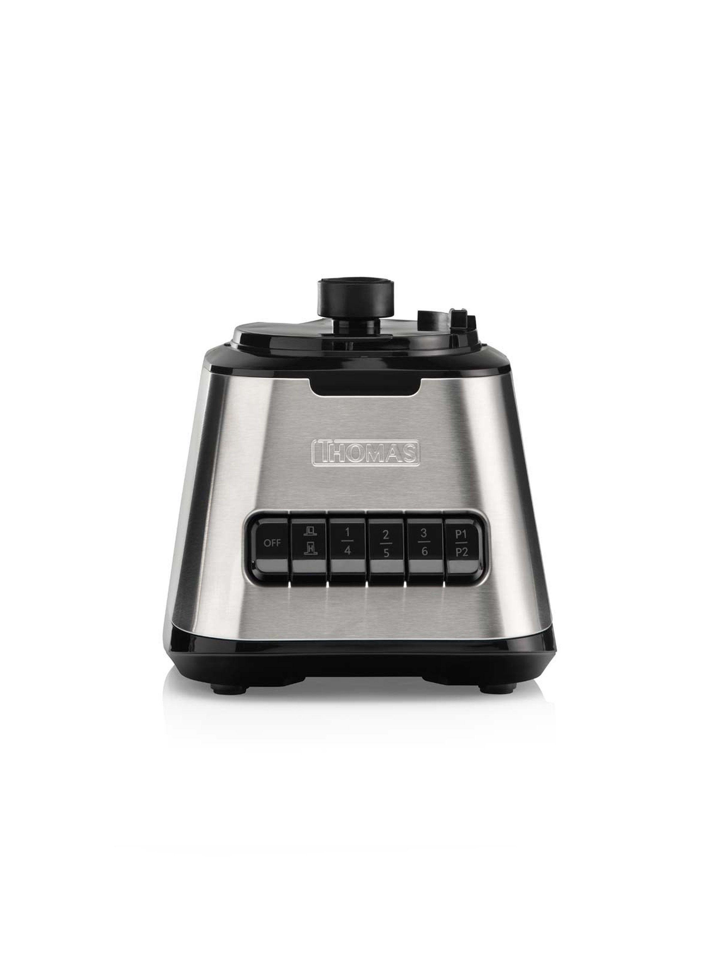 Licuadora Thomas TH-410Vi 1,5 L 600W Juguera Vidrio Gris-6