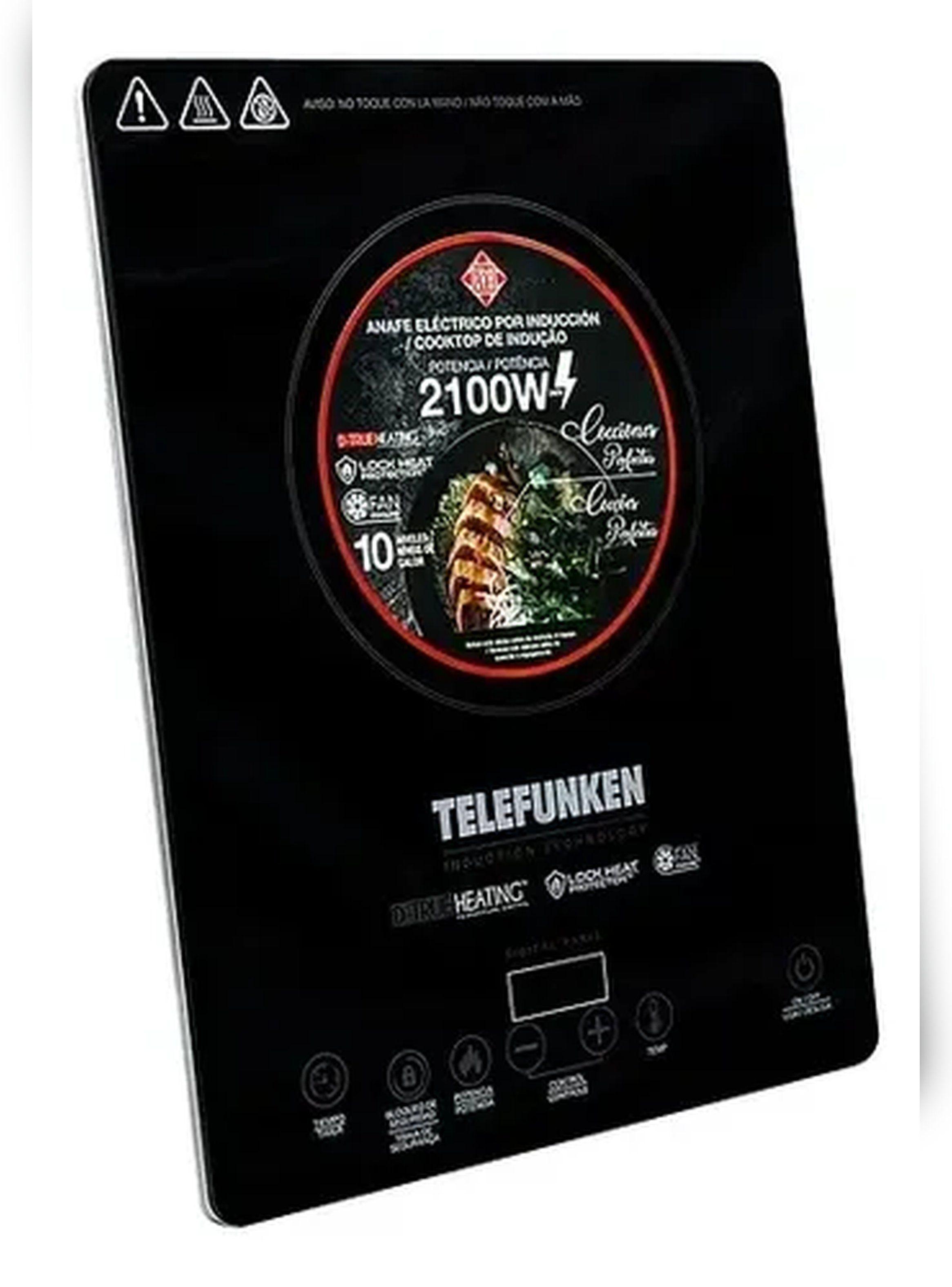 Cocinilla De Inducción Digital Telefunken AI 9000 2100W-3