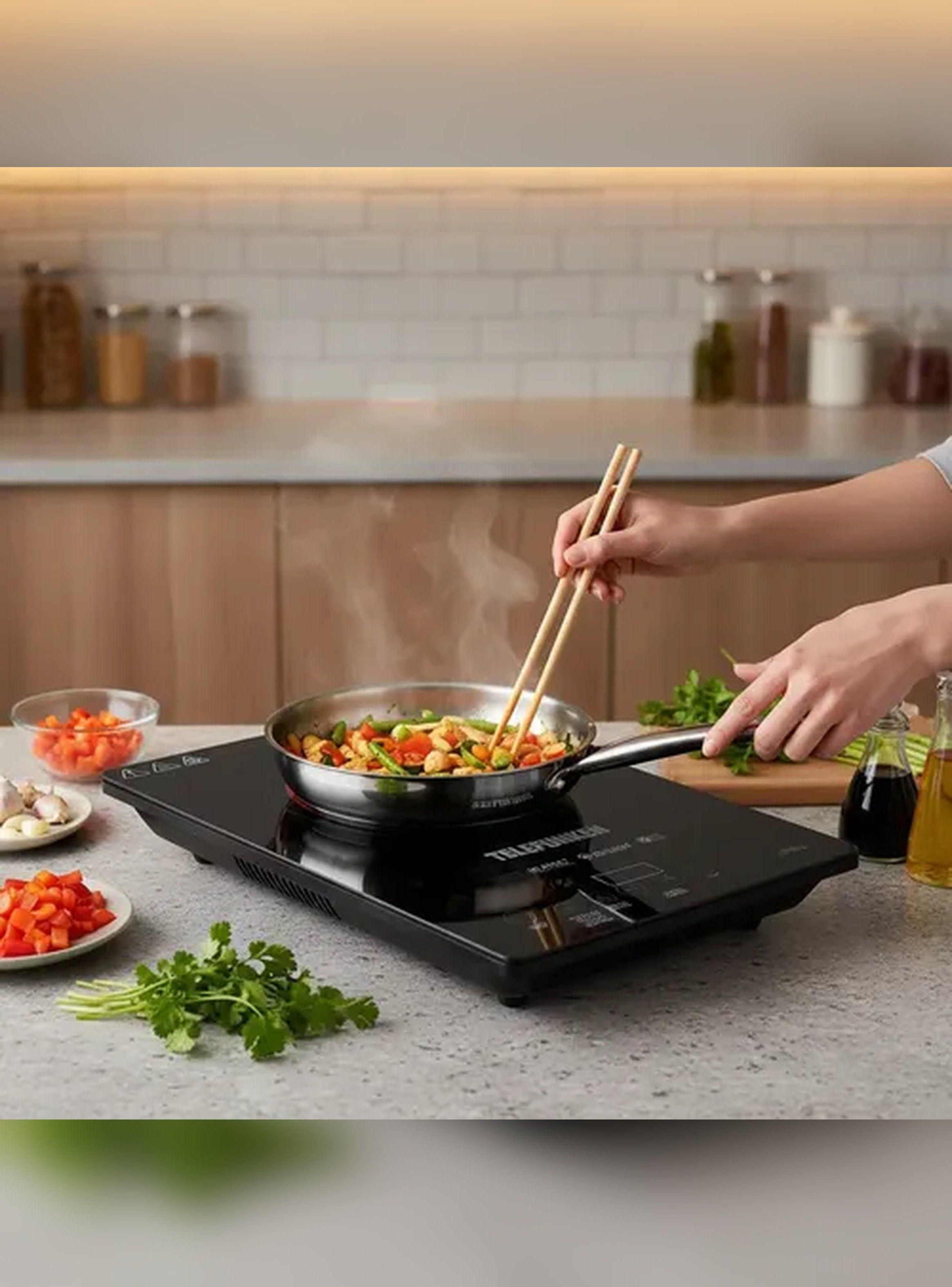 Cocinilla De Inducción Digital Telefunken AI 9000 2100W-8