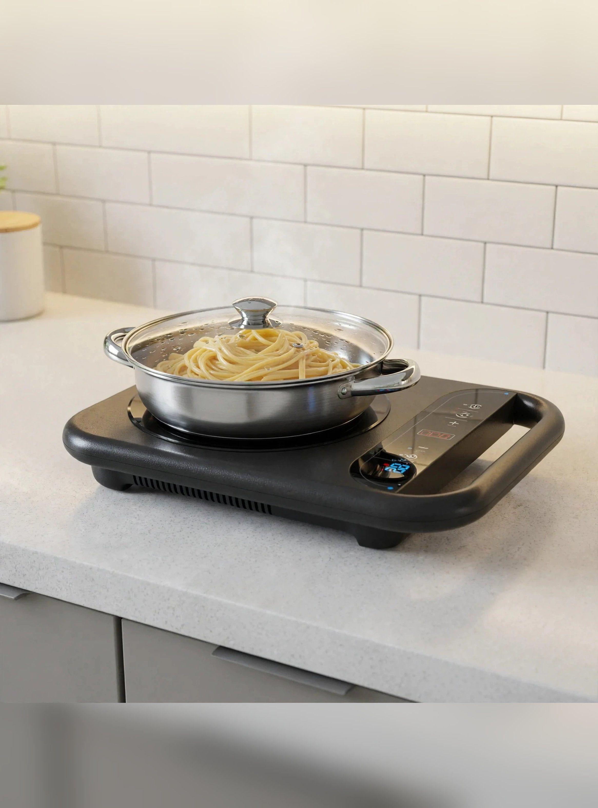 Cocinilla Eléctrica Portatil Inducción 2000W Marca Blaupunkt-5