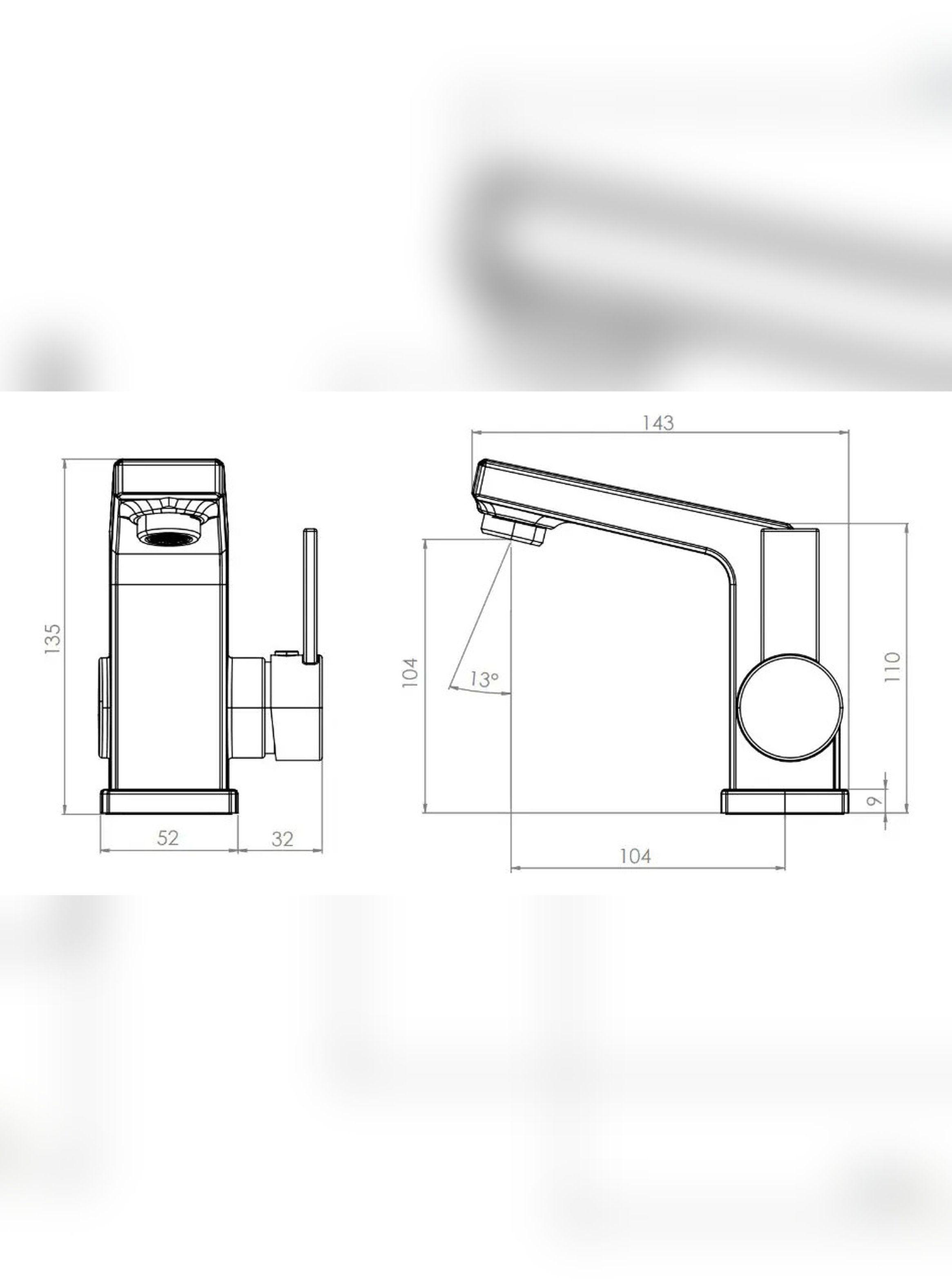 Monomando Llave GrifoLavatorio Modelo Ridotti Marca Stretto-7