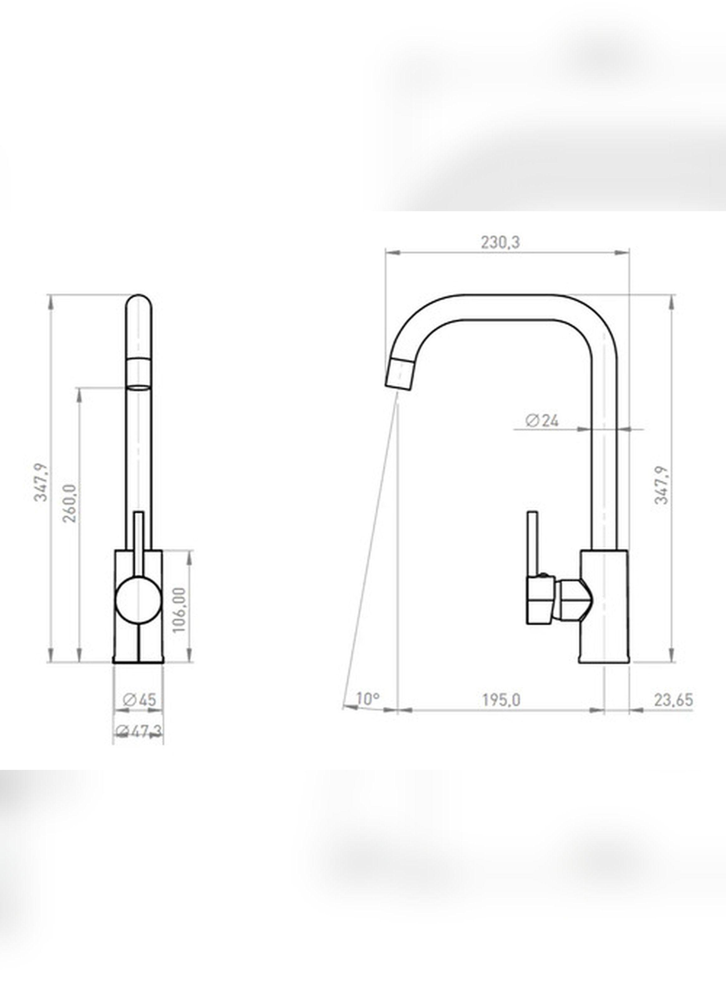 Monomando Llave Grifo Lavaplatos Modelo Oregon Marca PMB-7