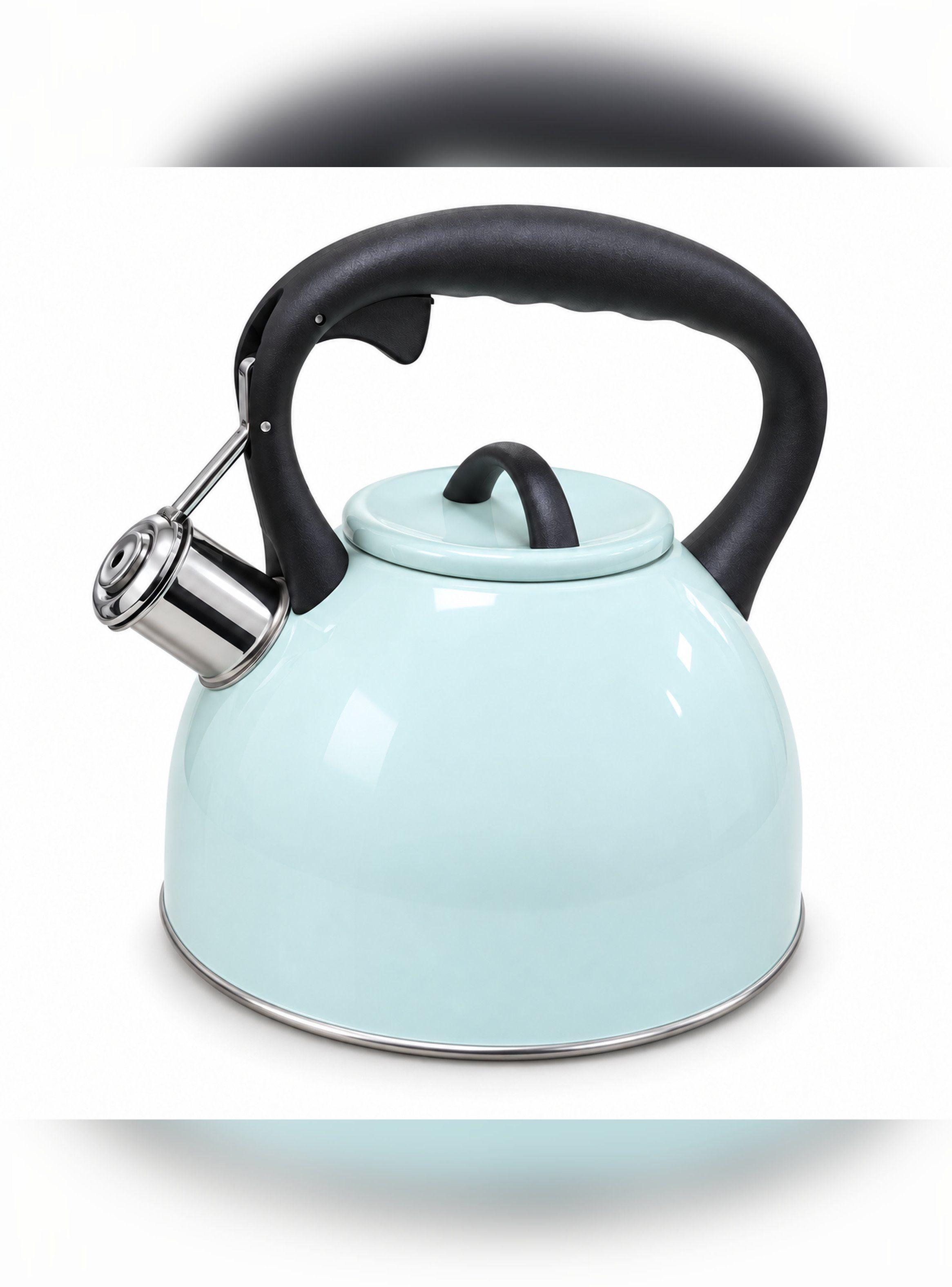 Tetera Wens Selene 3 Litros Silbato Acero Inoxidable Menta-0