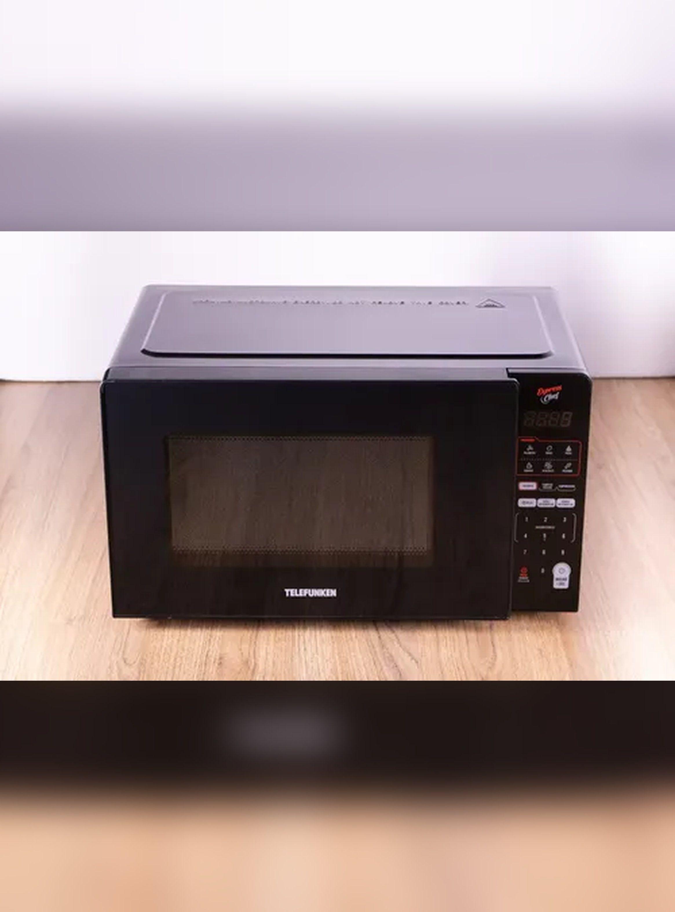Microondas 26L Negro con Puerta Espejada Telefunken-3