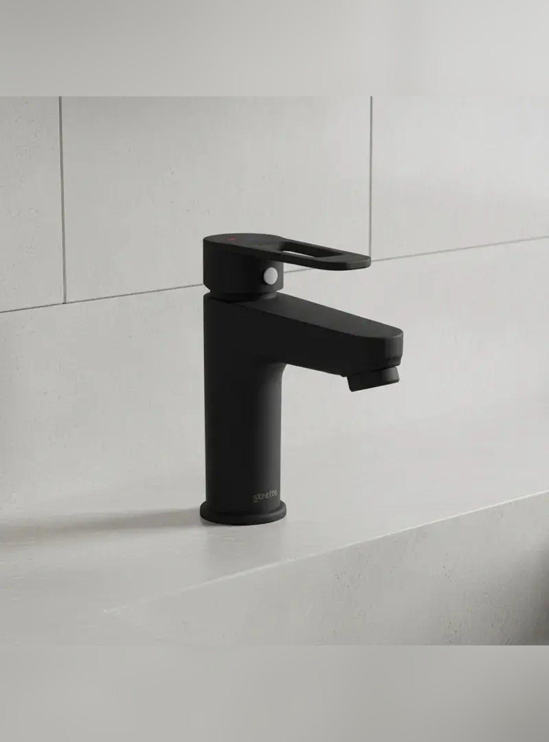Monomando Llave Grifo Lavamanos Modelo Verona Marca Stretto-1