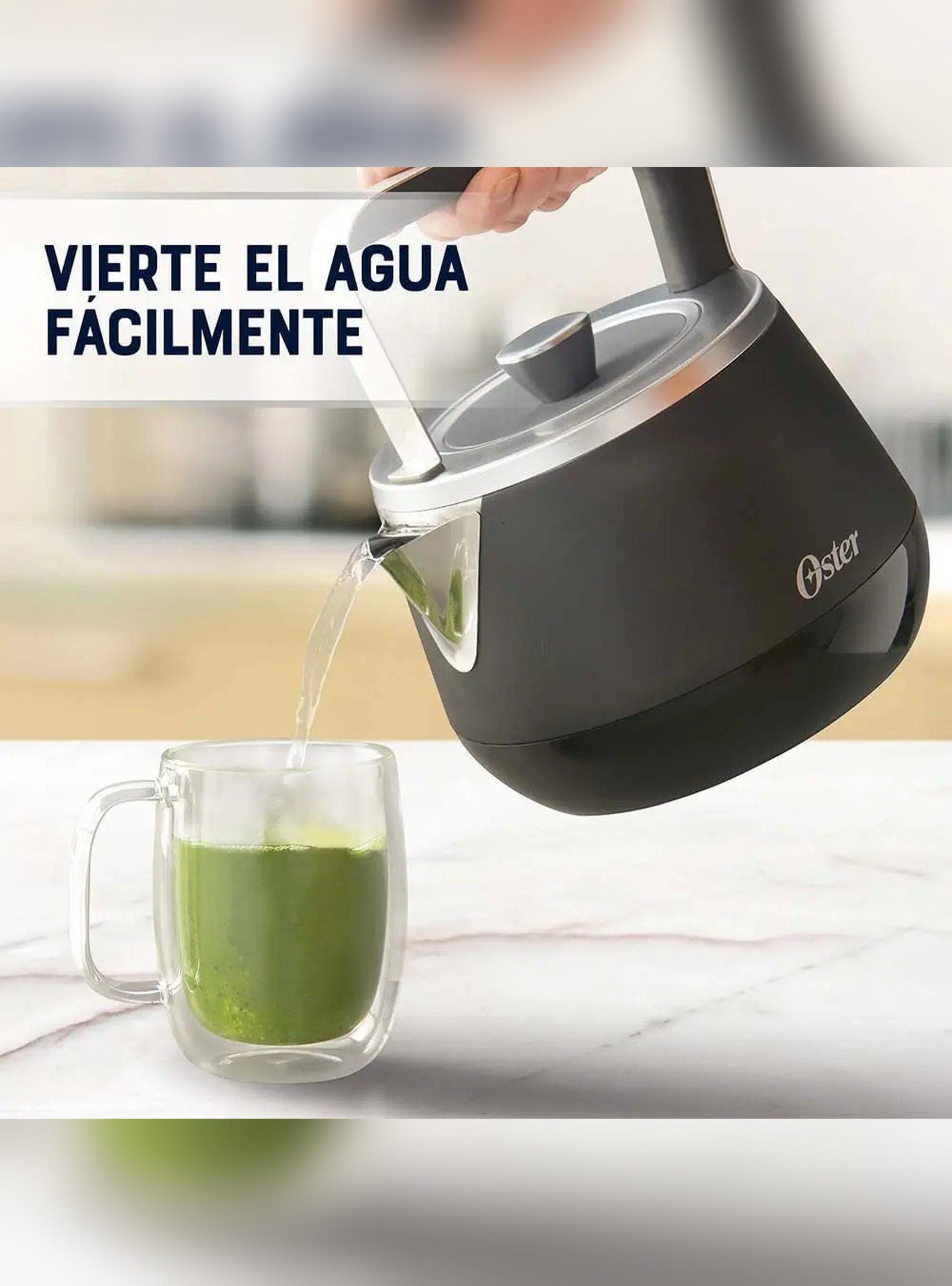 Tetera Hervidor Eléctrico Oster 1.5 Litros 1850W Negro-2