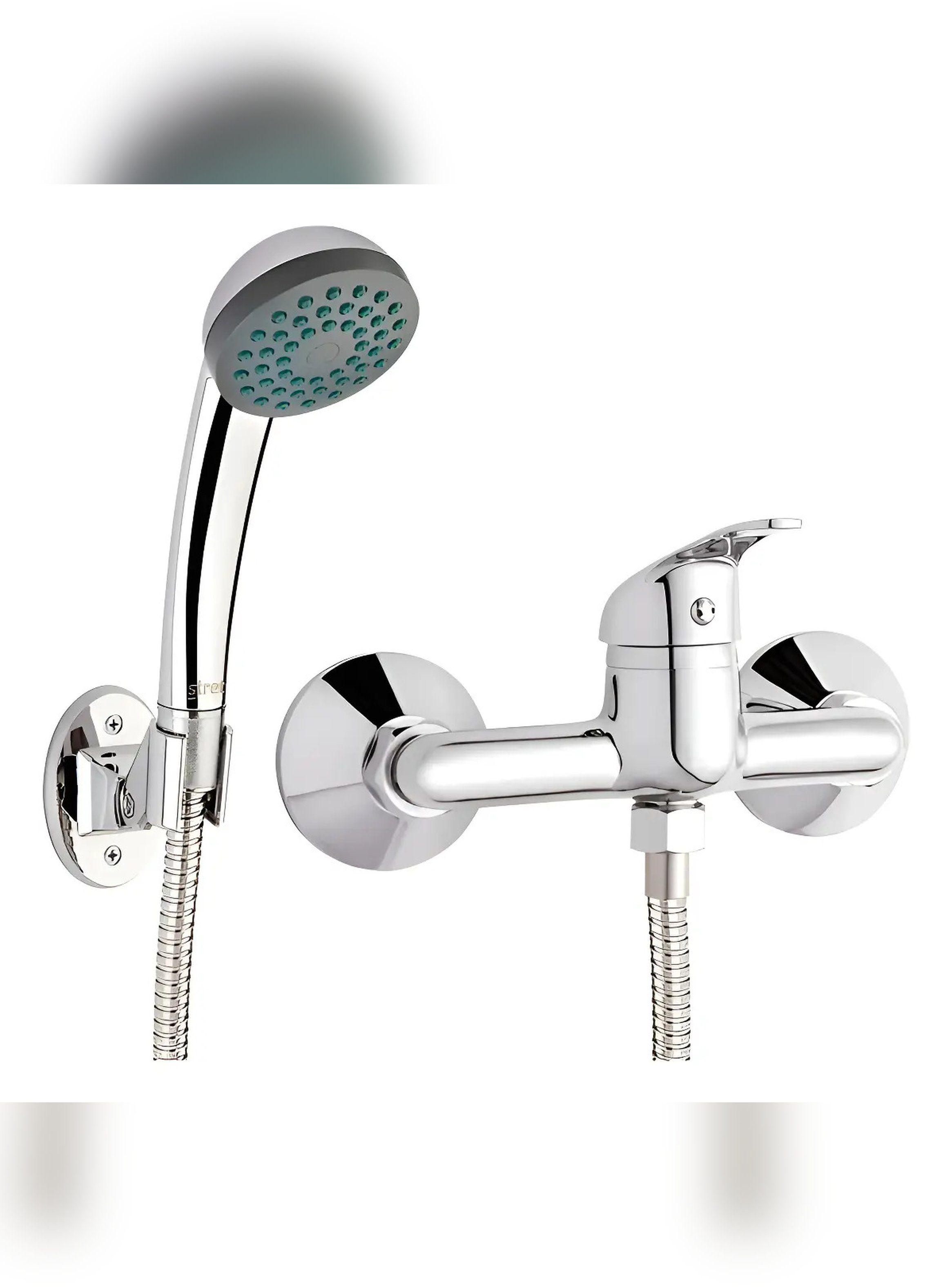 Monomando Llave Grifo Ducha Modelo Ornella Marca Stretto-0