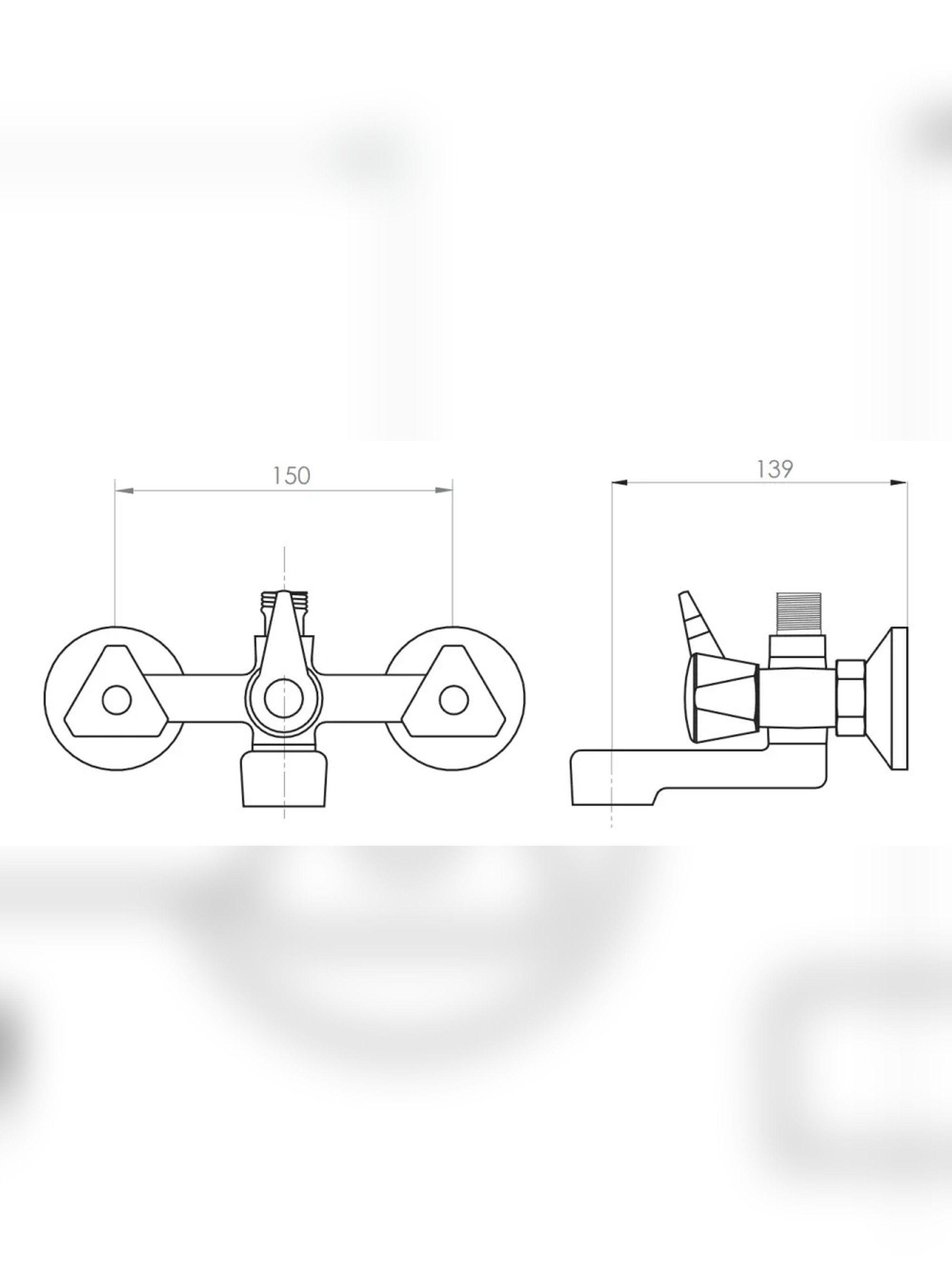 Combinacion Llave Grifo Tina Ducha Modelo Miami Marca PMB-2