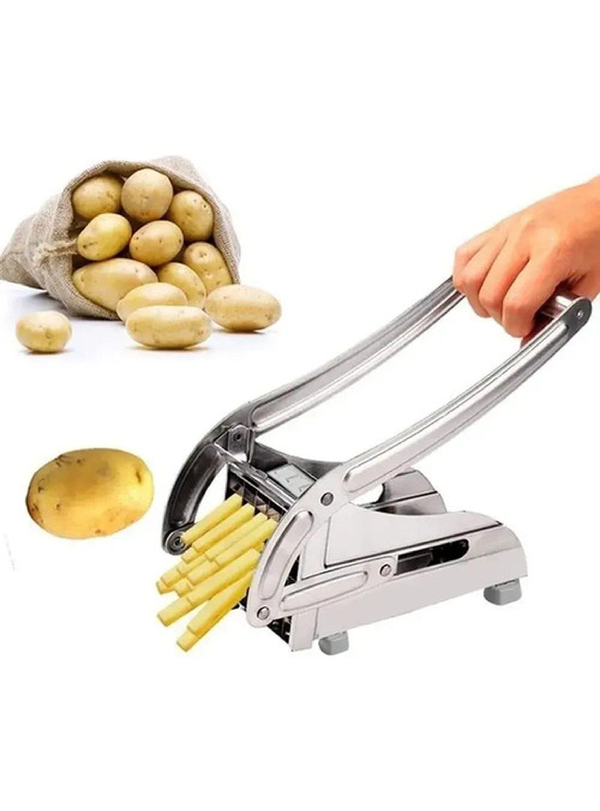 Picador Metálico De Papas 36 Cortes Acero Inoxidable-4